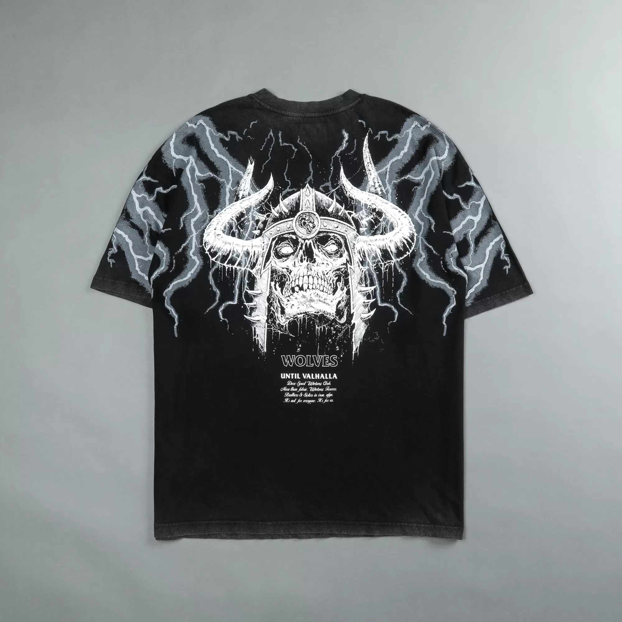 Clearance Above Us "Premium Vintage" Oversized Tee In Black Men Premium/Oversized Tees