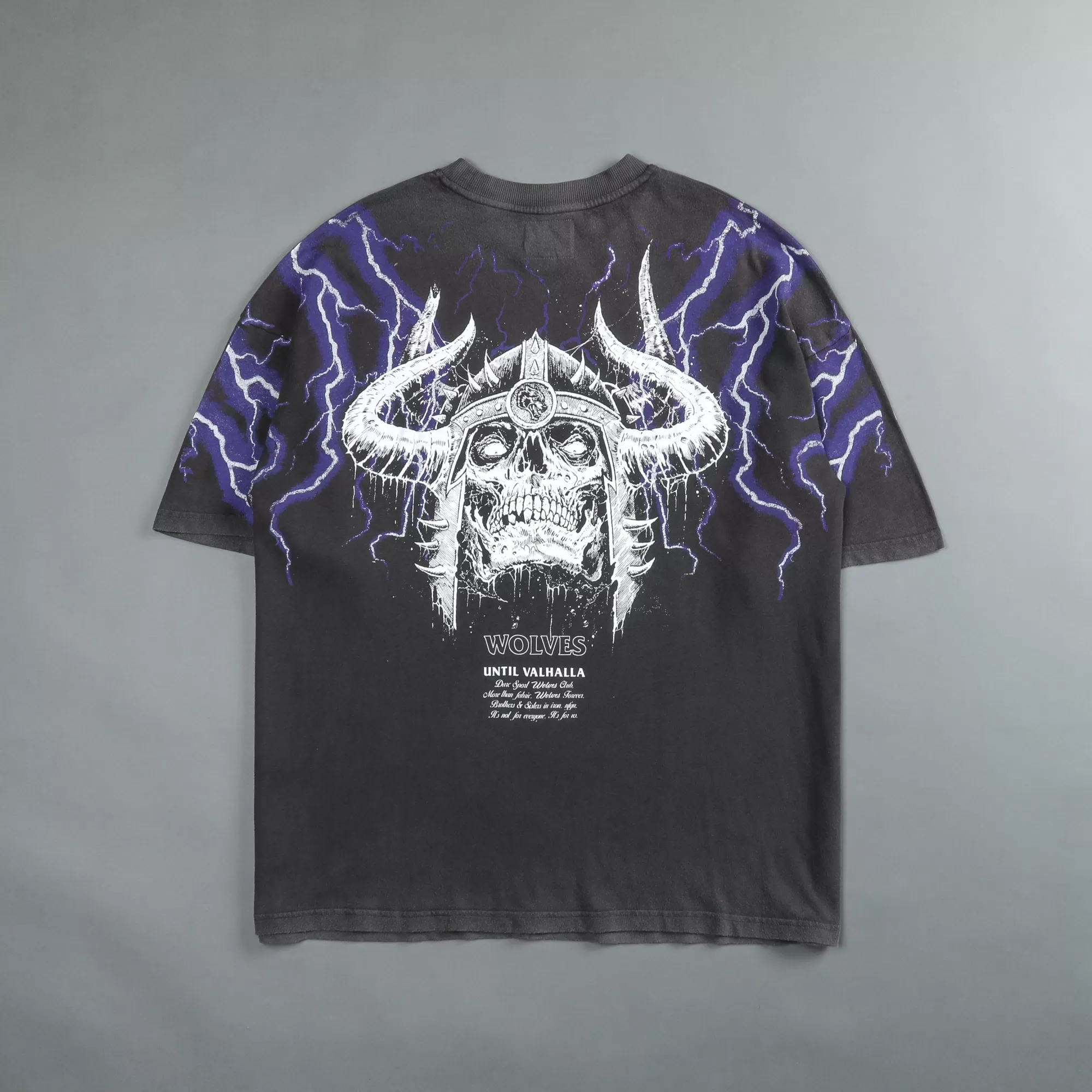 Best Above Us "Premium Vintage" Oversized Tee In Wolf Gray Men Premium/Oversized Tees
