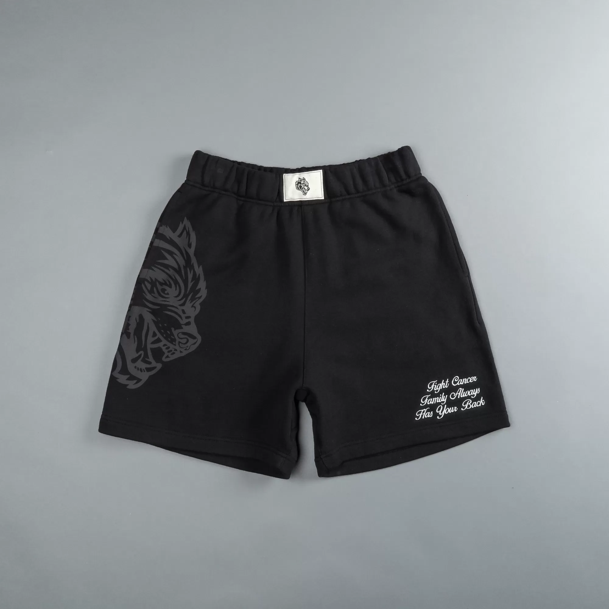 Discount Always Have Your Back Patch Liam Sweat Shorts In Black/Black Men Shorts