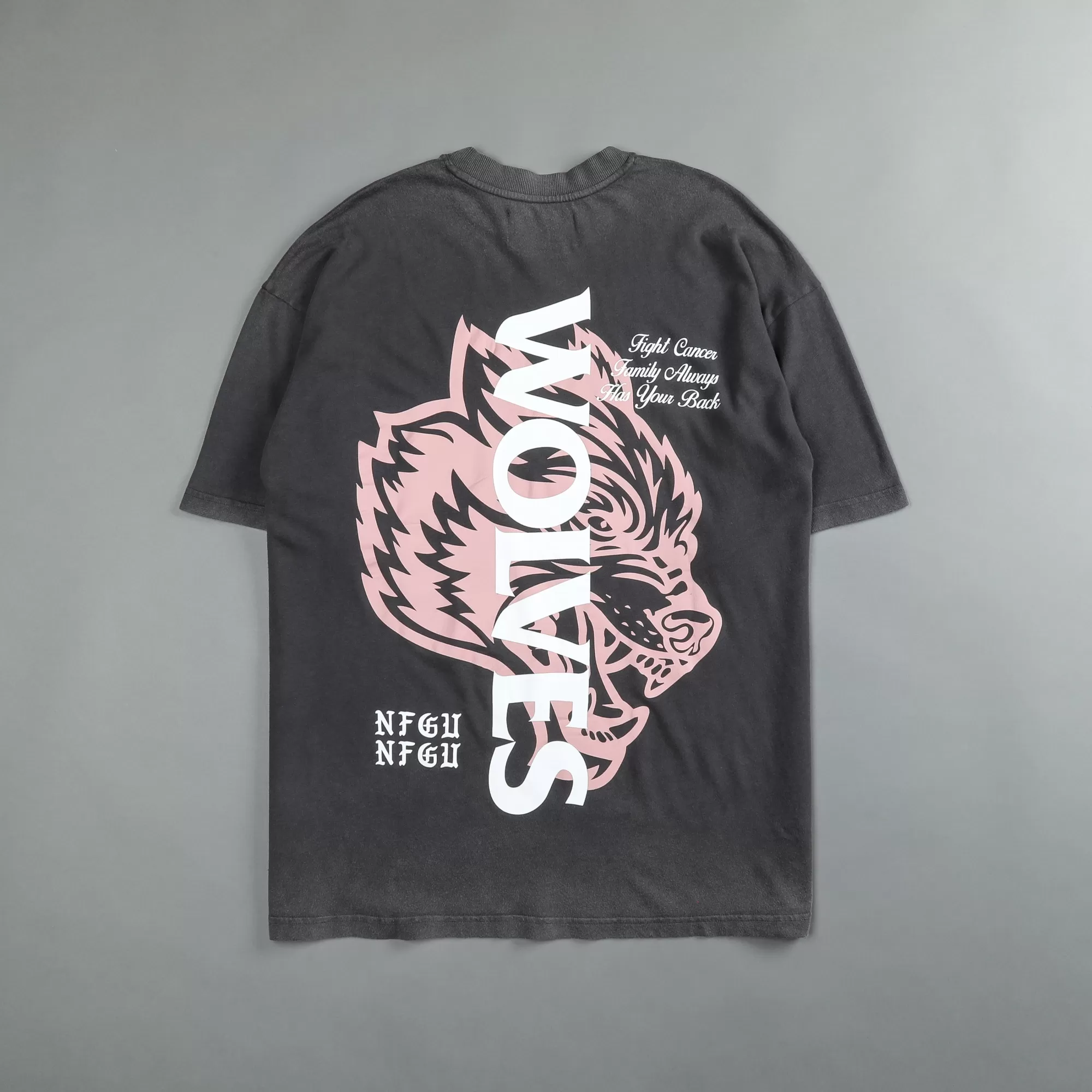 Cheap Always Have Your Back "Premium" Oversized Tee In Wolf Gray Men Premium/Oversized Tees