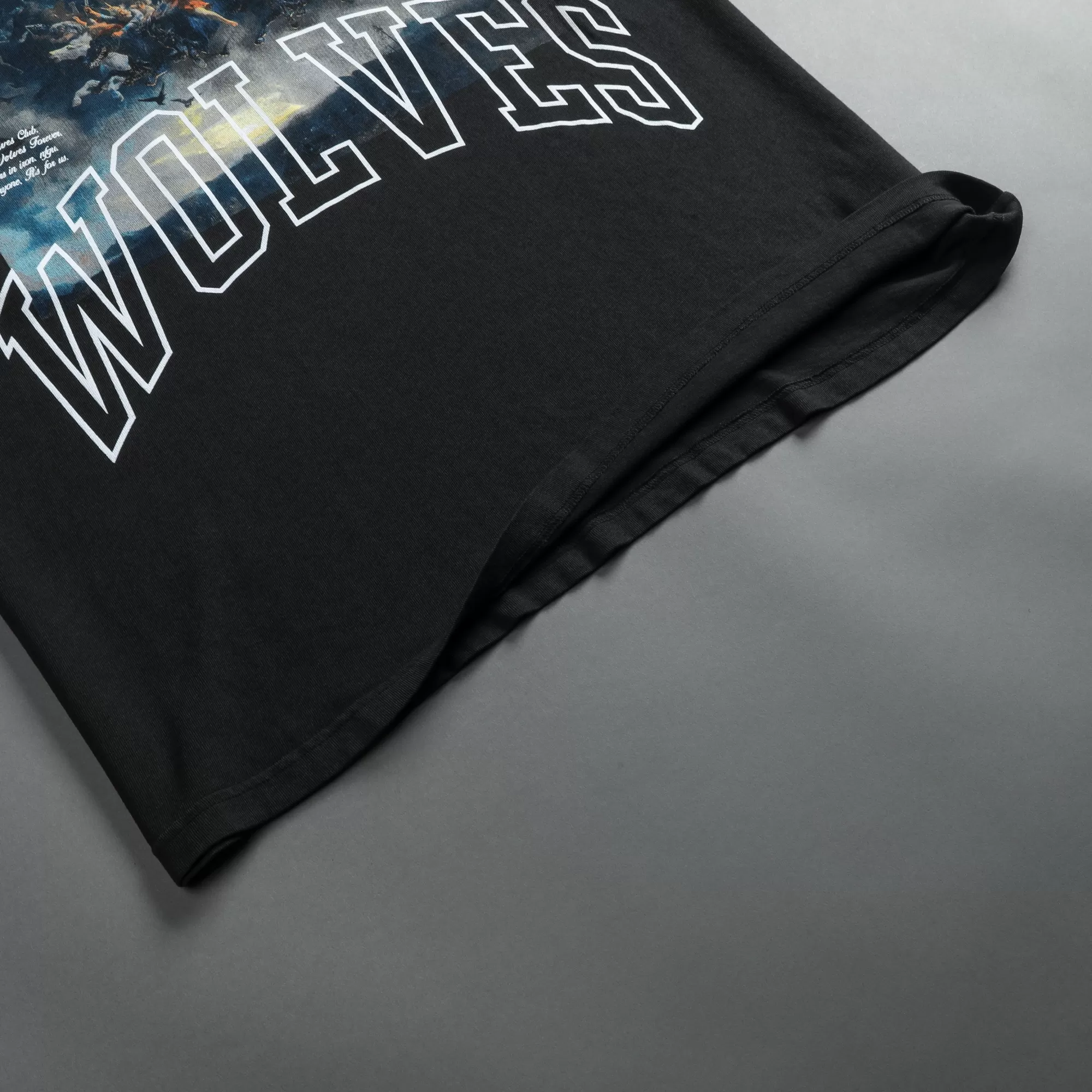 Online At The Gates "Premium" Oversized Tee In Black Men Premium/Oversized Tees