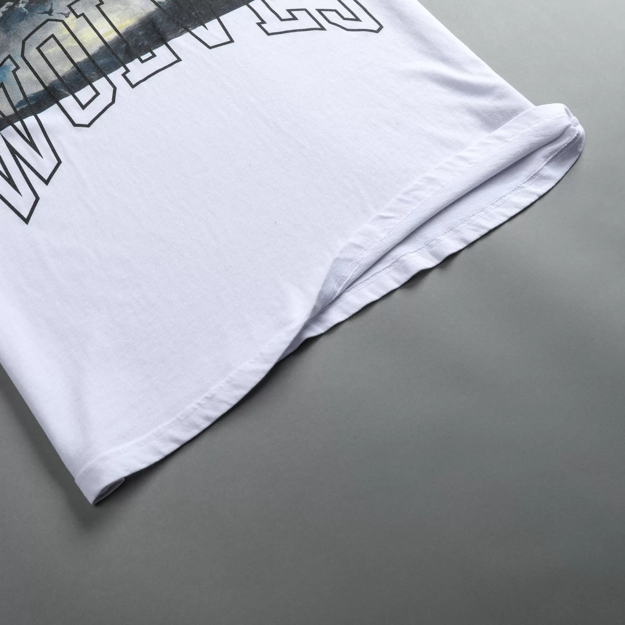 Cheap At The Gates "Premium" Oversized Tee In White Men Premium/Oversized Tees