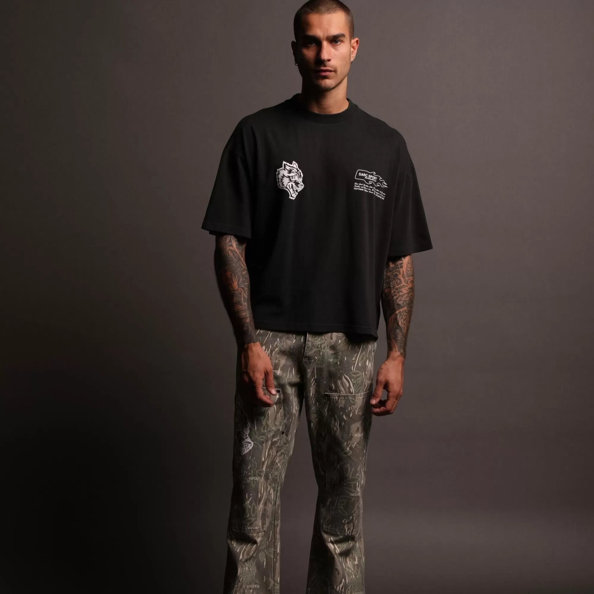 Store Been Through It Hoffa Flare Pants In Norse Camo Men Pants