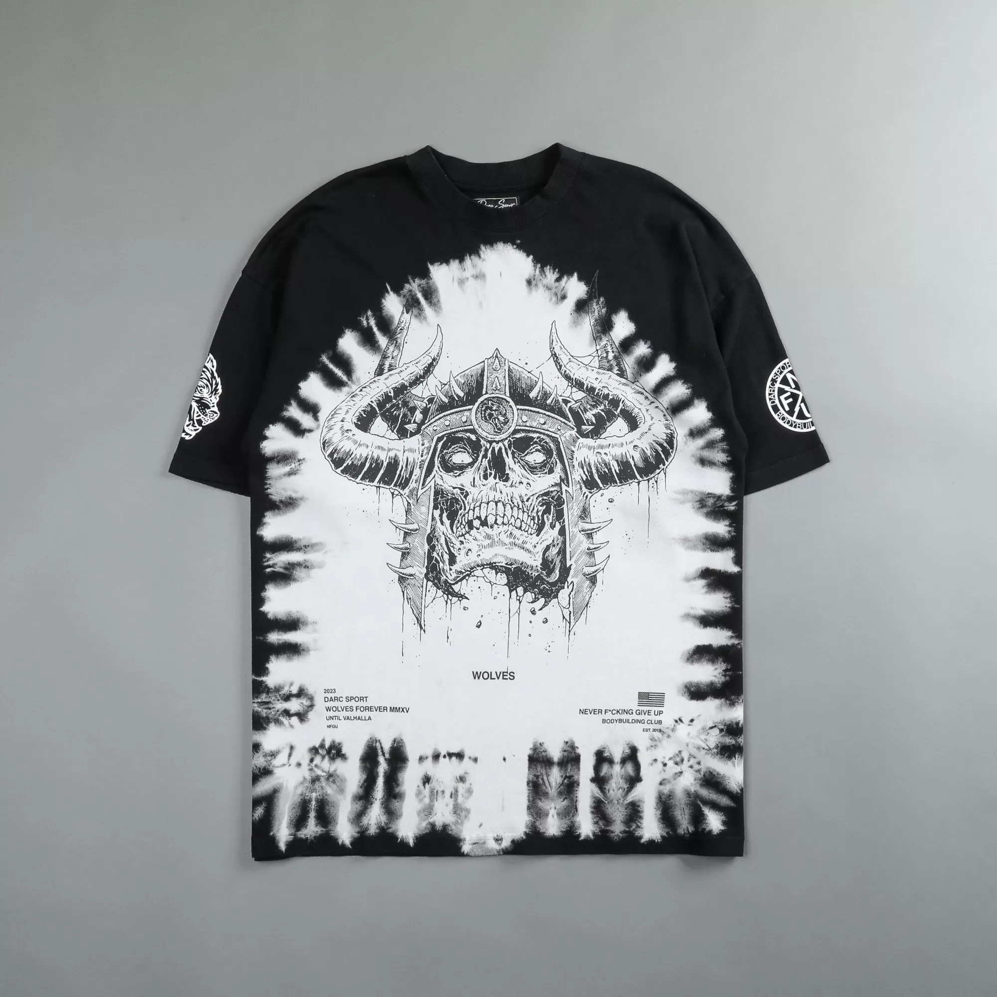 Sale Berserk "Premium Vintage" Oversized Tee In Black Shatter Men Premium/Oversized Tees