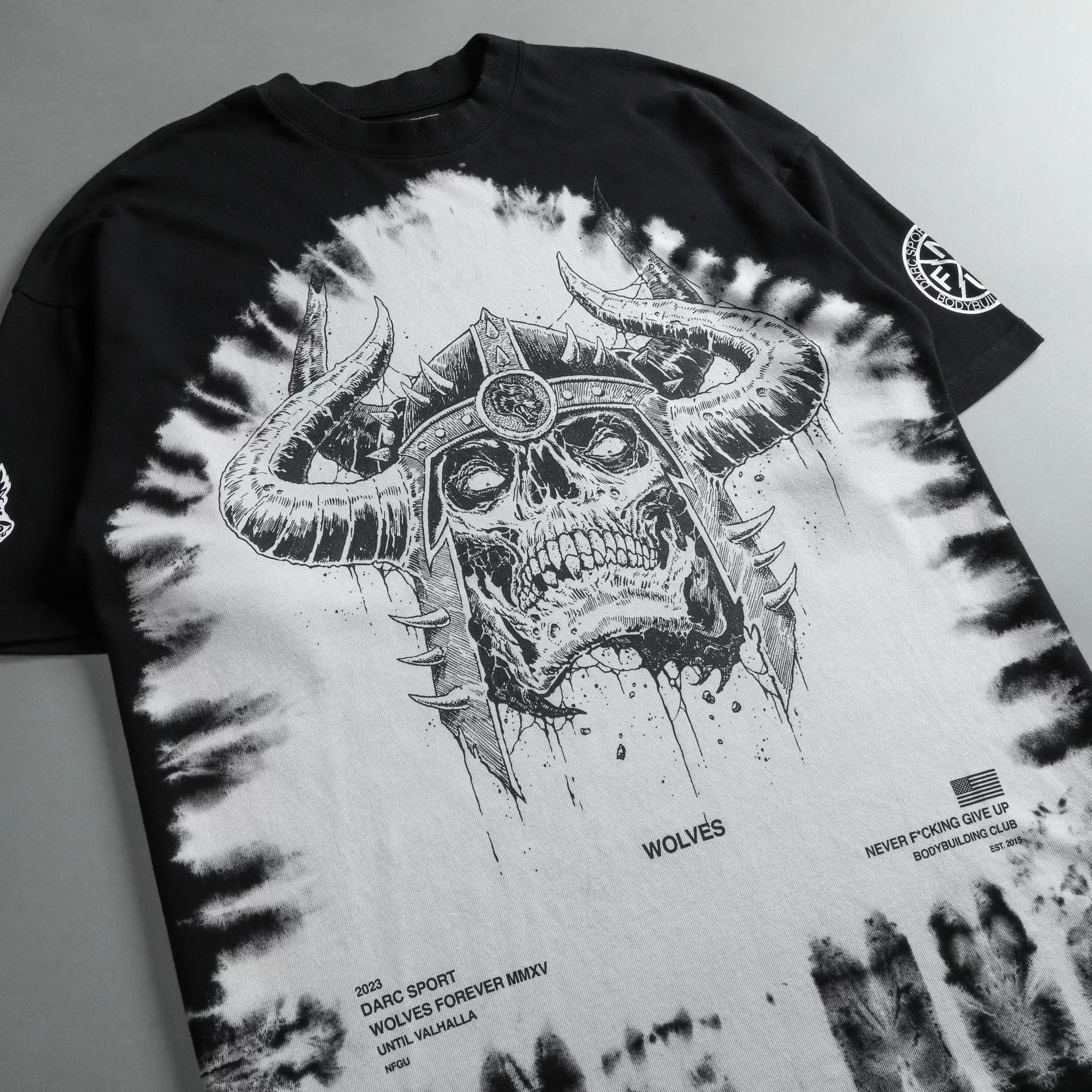 Sale Berserk "Premium Vintage" Oversized Tee In Black Shatter Men Premium/Oversized Tees