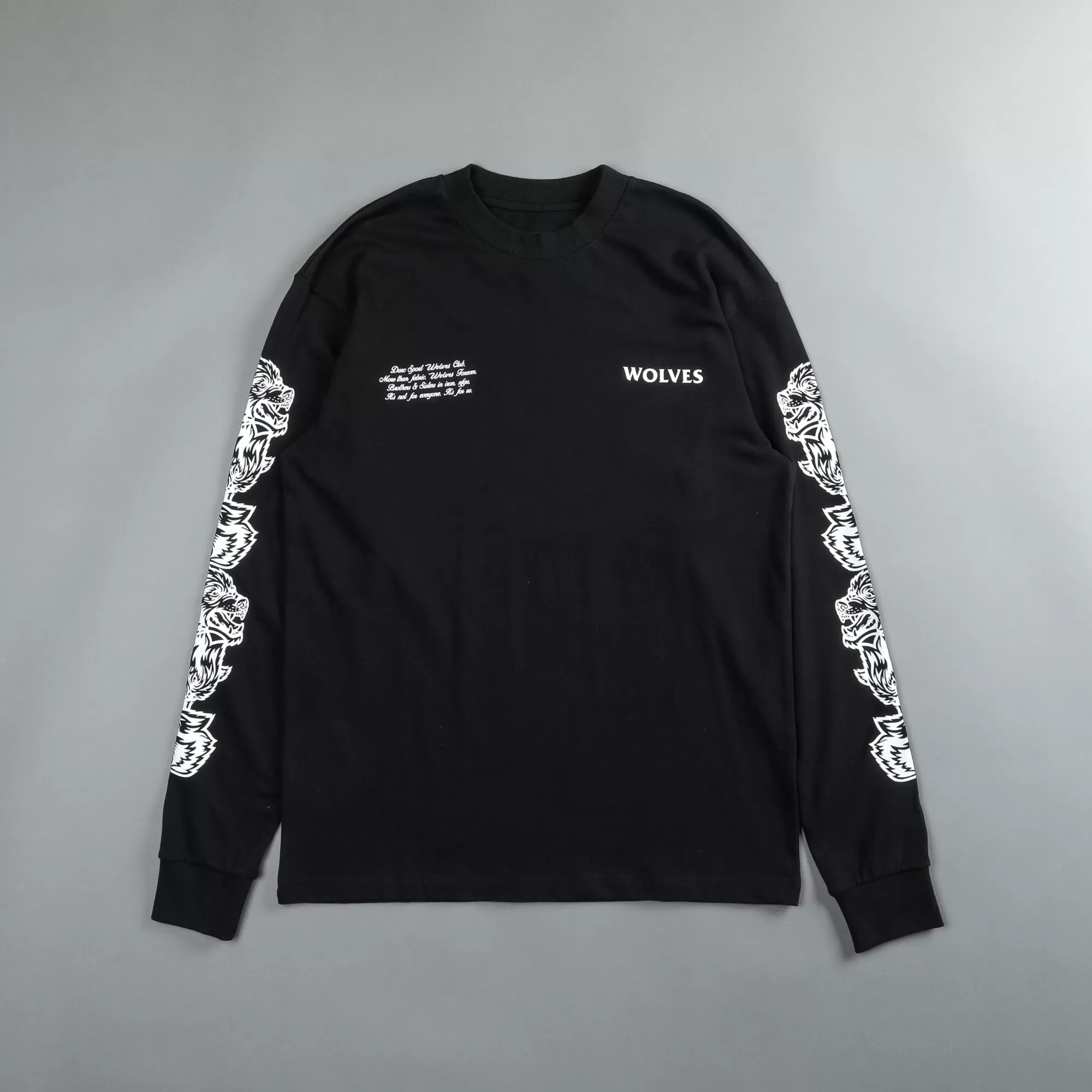 Discount Covered "Premium Vintage" (Ls) Tee In Black Men Premium/Oversized Tees
