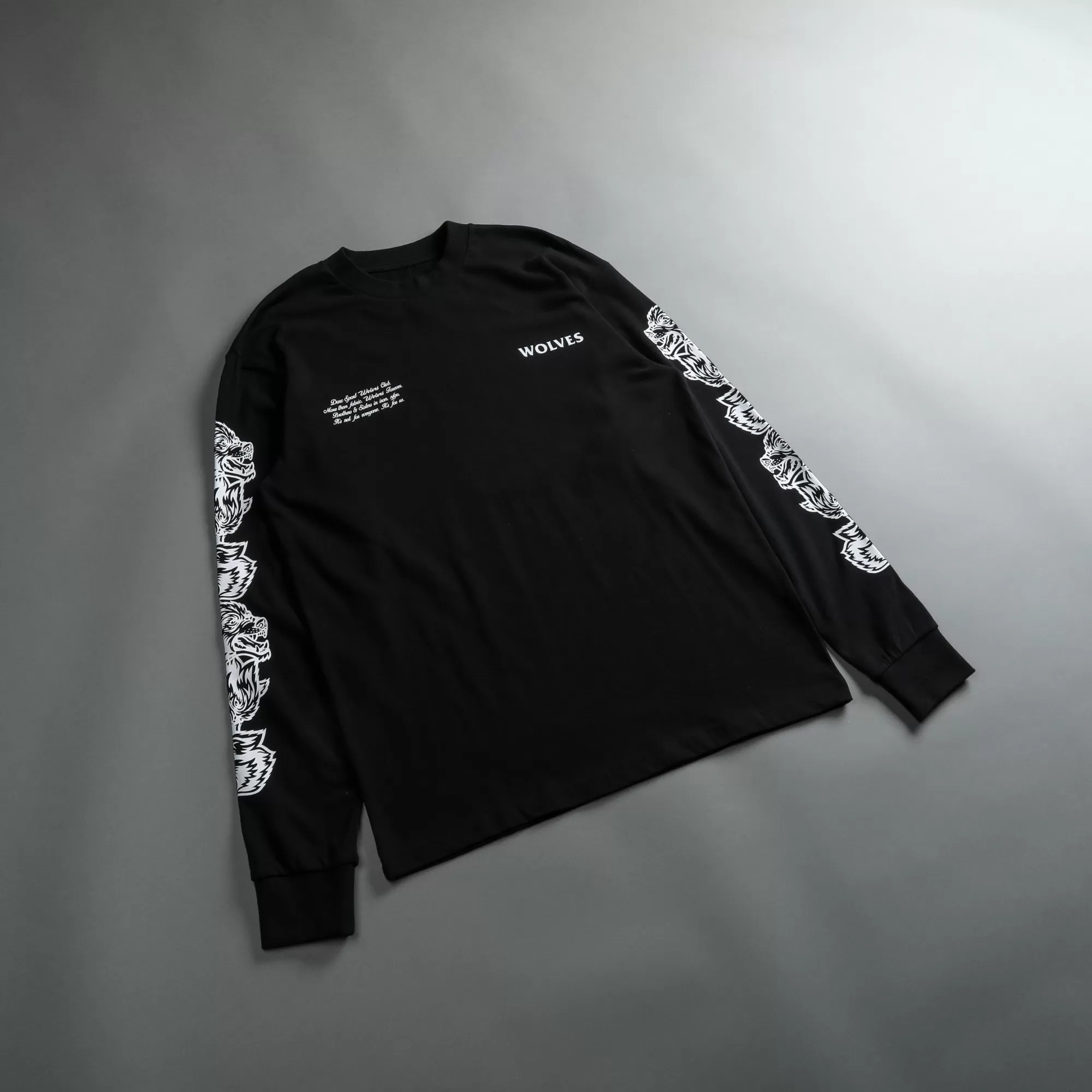 Discount Covered "Premium Vintage" (Ls) Tee In Black Men Premium/Oversized Tees