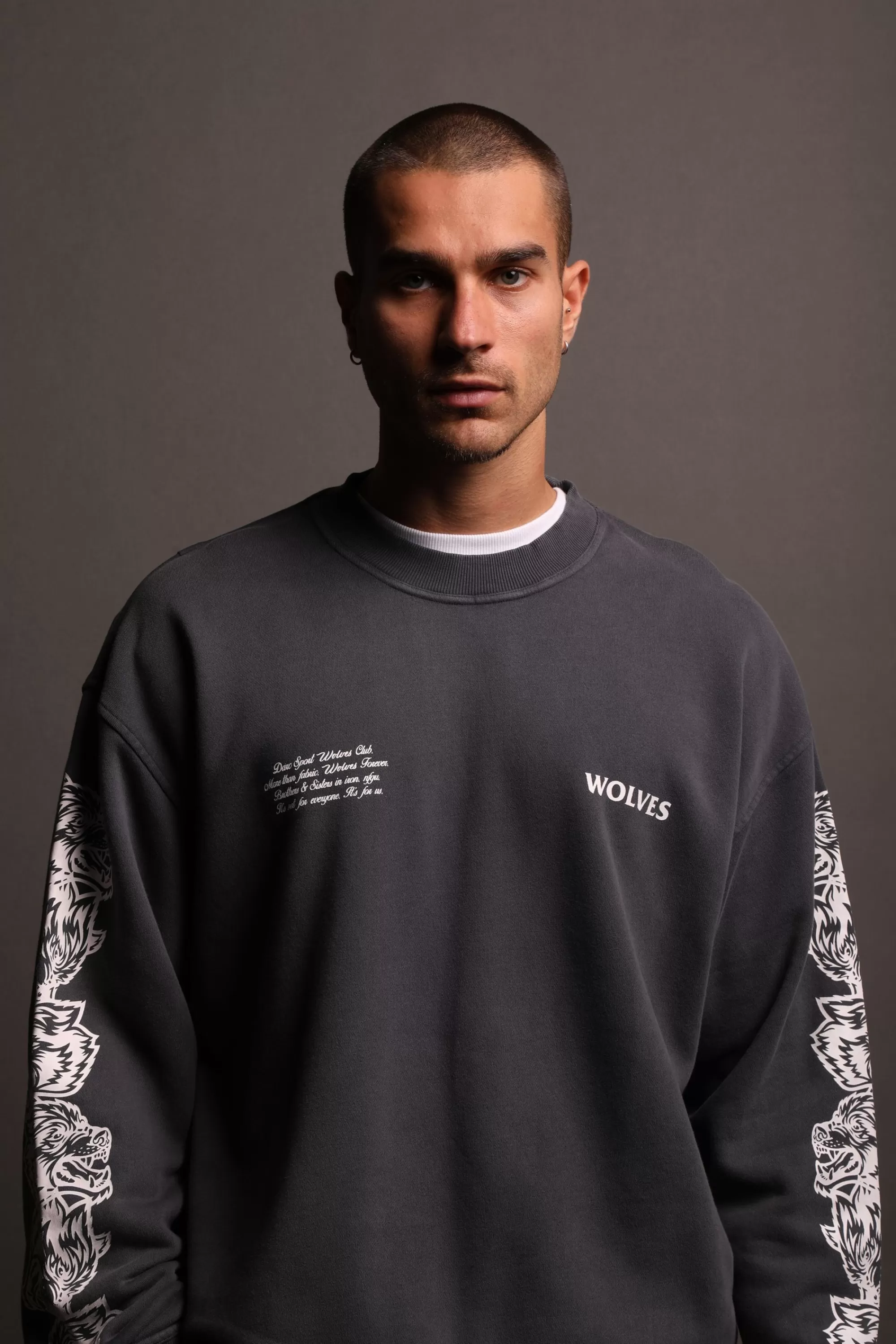 Hot Covered "Vintage Cornell" Crewneck In Midnight Blue Men Crewnecks