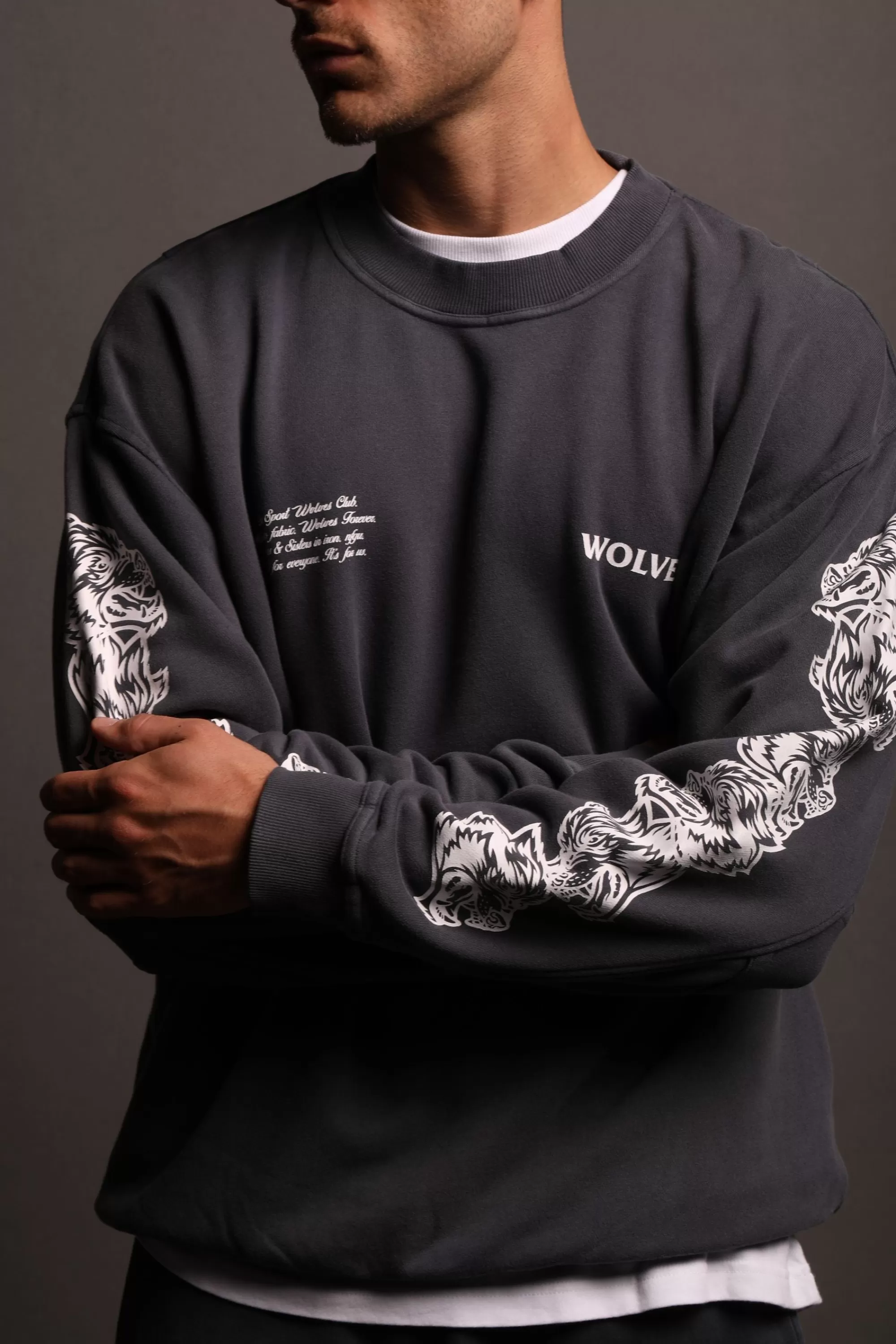 Hot Covered "Vintage Cornell" Crewneck In Midnight Blue Men Crewnecks