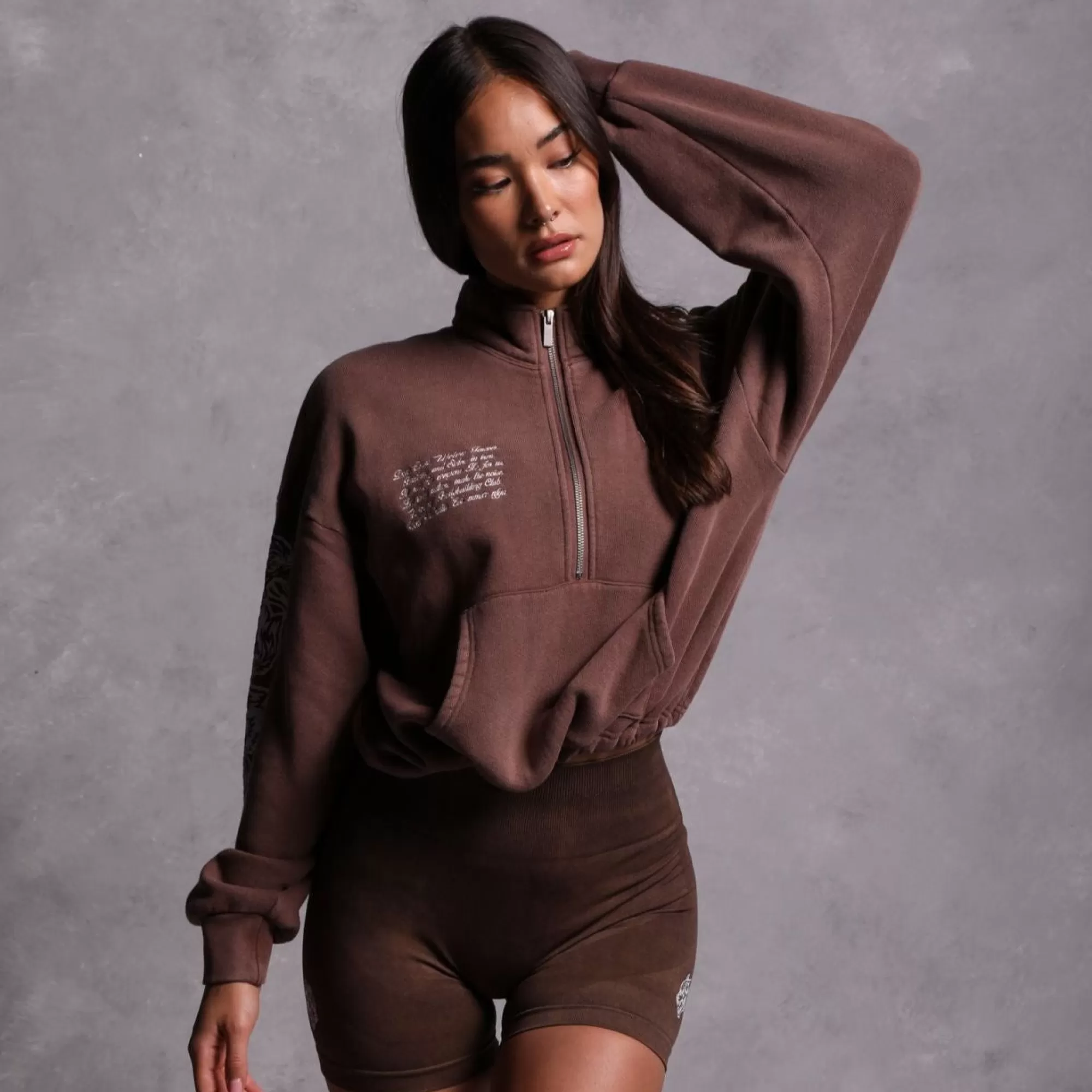 Online Covered Vintage Everson Mockneck Sweater In Norse Brown Women Tops