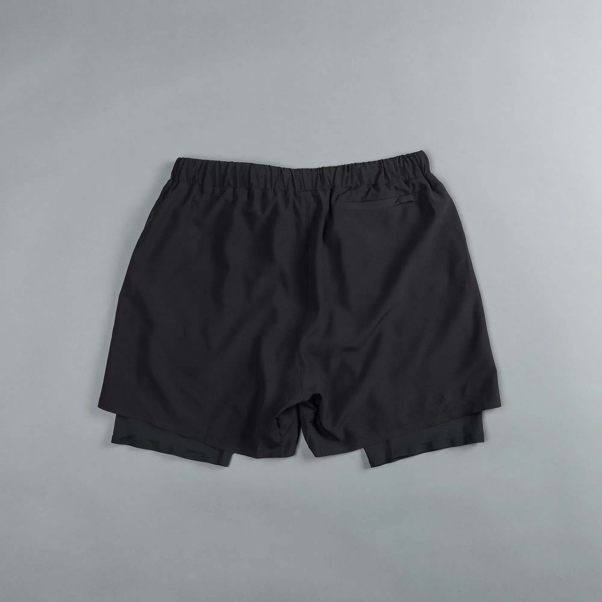 Best Sale Double Compression Shorts In Black Men Shorts