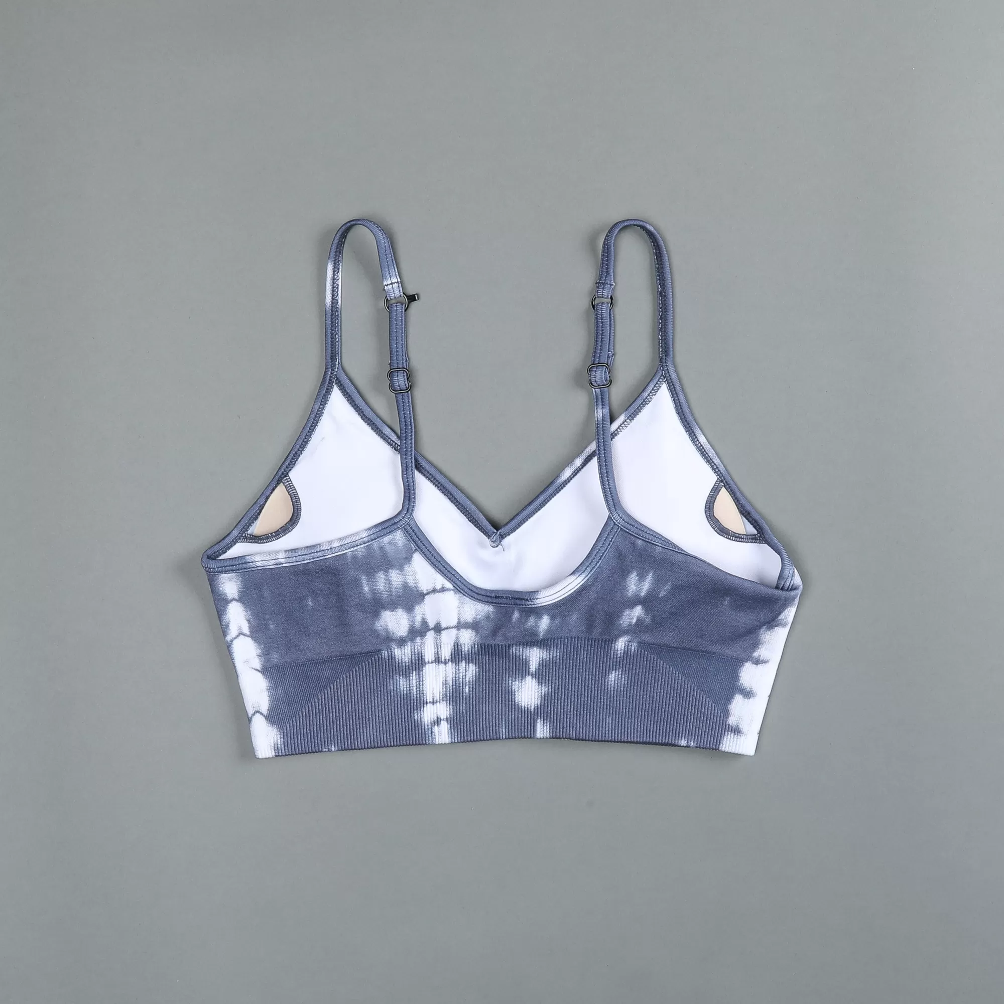 Sale Dual "Everson Seamless" Sports Bra In Norse Blue Serpent Women Tops