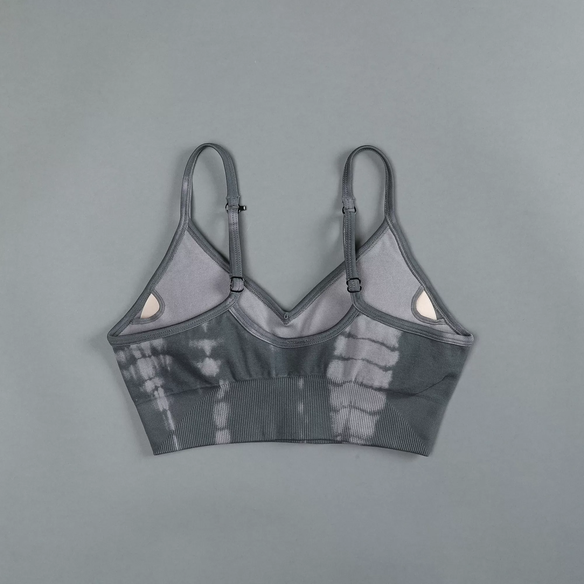 Online Dual "Everson Seamless" Sports Bra In Pearl Gray Serpent Women Seamless