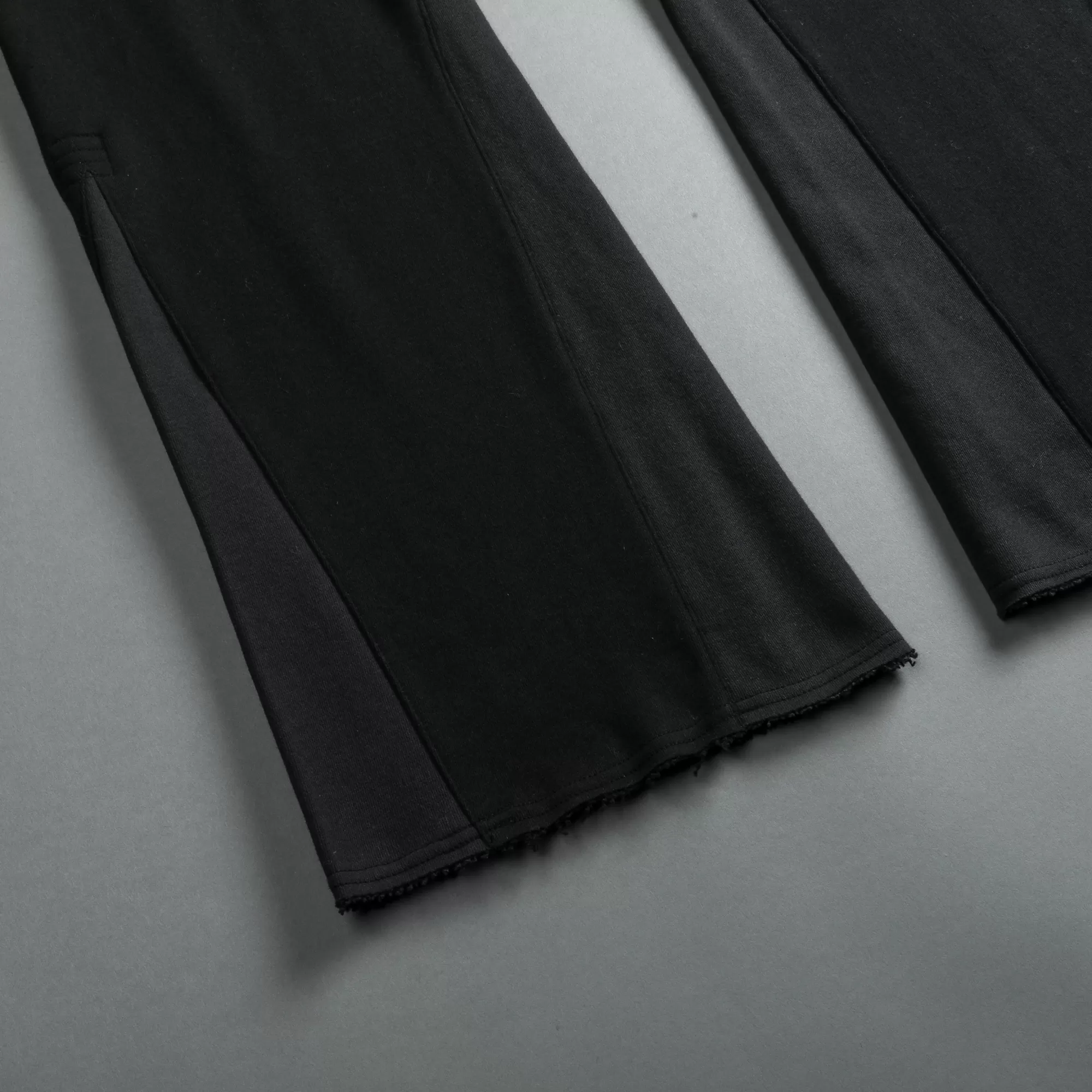 Online Dual Flare Sweat Pants In Black Men Pants