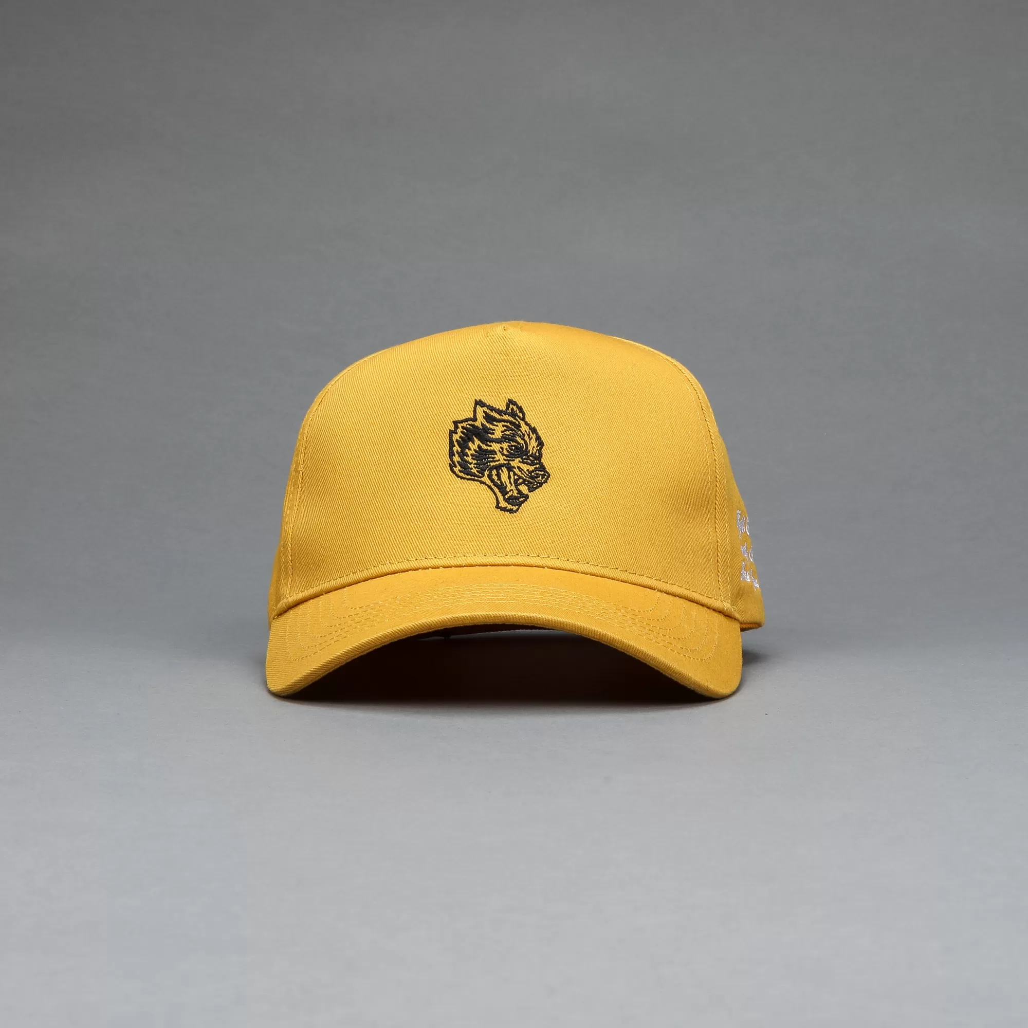 Shop F Cancer X Nfgu 5 Panel Hat In Vintage Gold Headwear