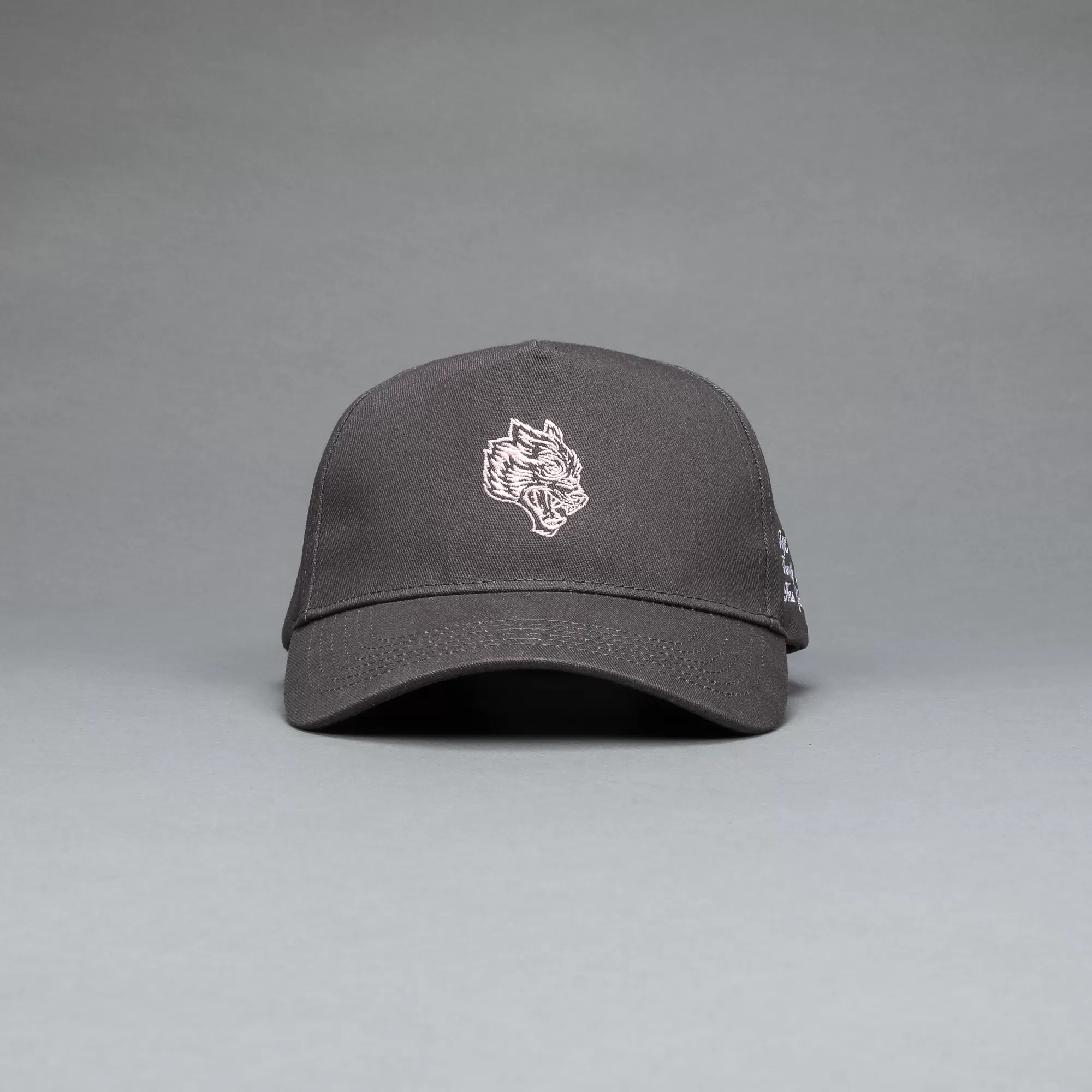 Best F Cancer X Nfgu 5 Panel Hat In Wolf Gray/Light Mauve Headwear