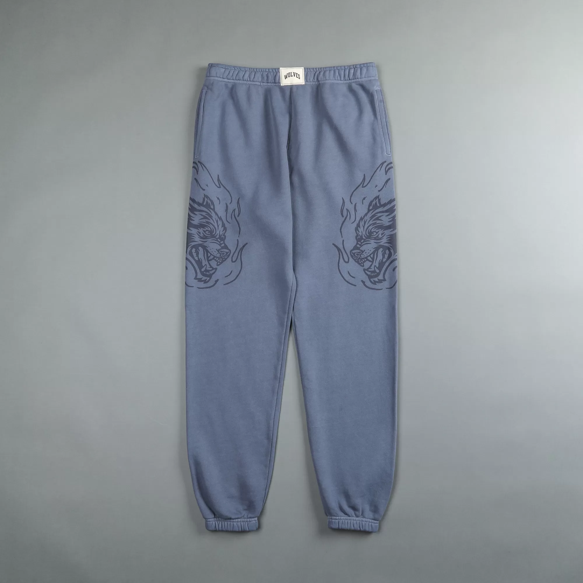 Outlet Fired Up Premium Post Lounge Sweats In Norse Blue Men Pants