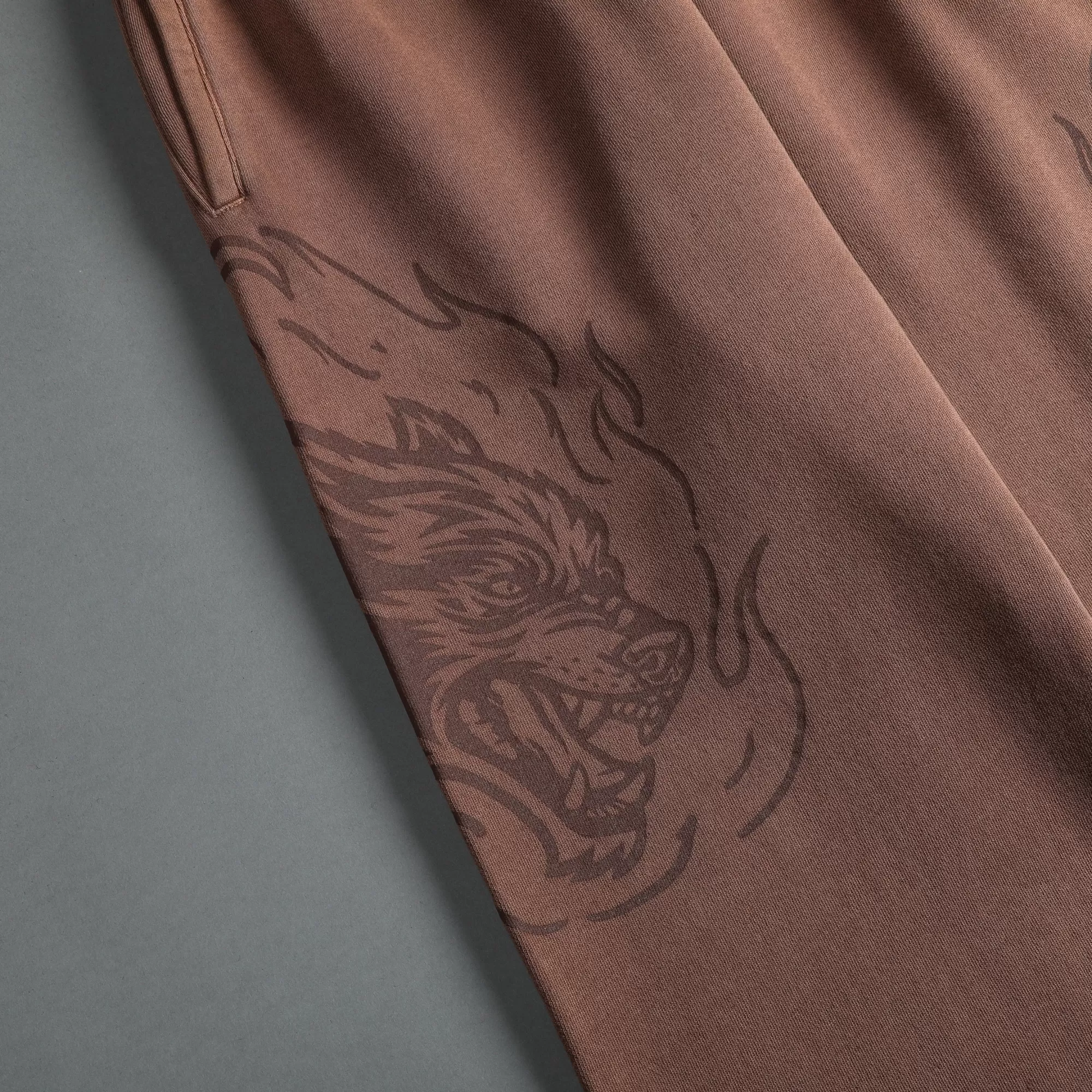 Clearance Fired Up Premium Post Lounge Sweats In Norse Brown Men Pants