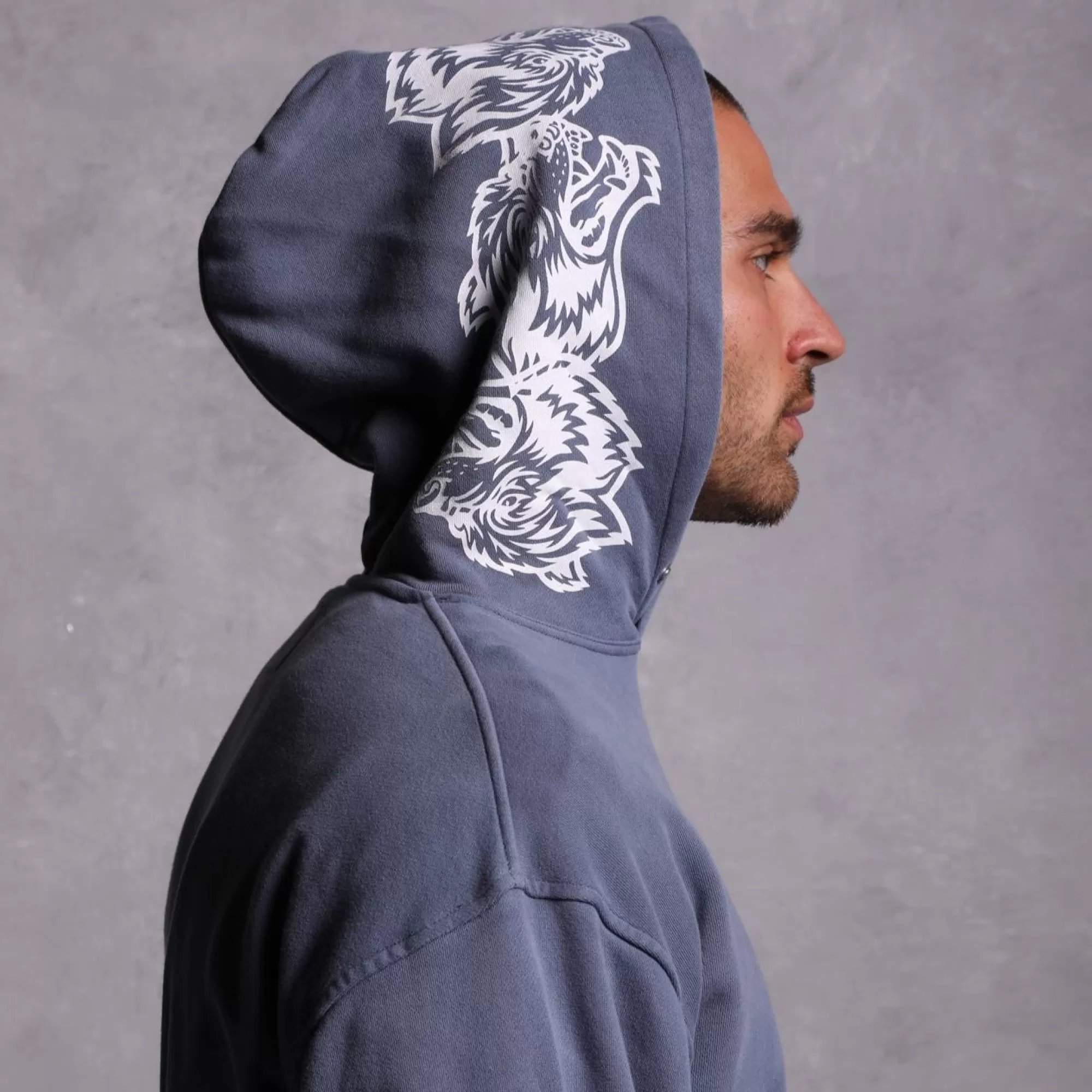 Flash Sale Halo "Vintage Pierce" Unisex Hoodie In Norse Blue Men Pierce Hoodies