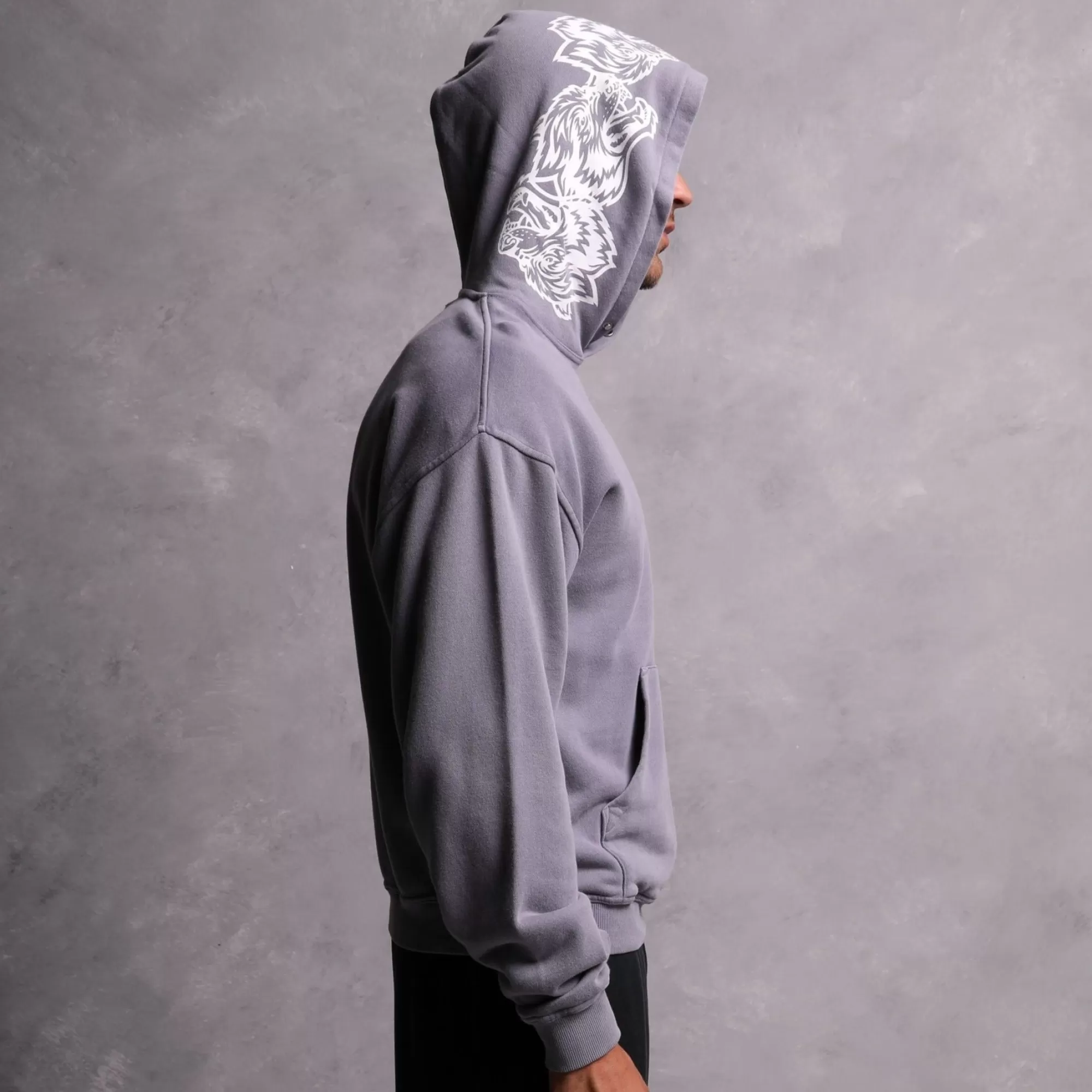 Shop Halo "Vintage Pierce" Unisex Hoodie In Norse Purple Men Pierce Hoodies
