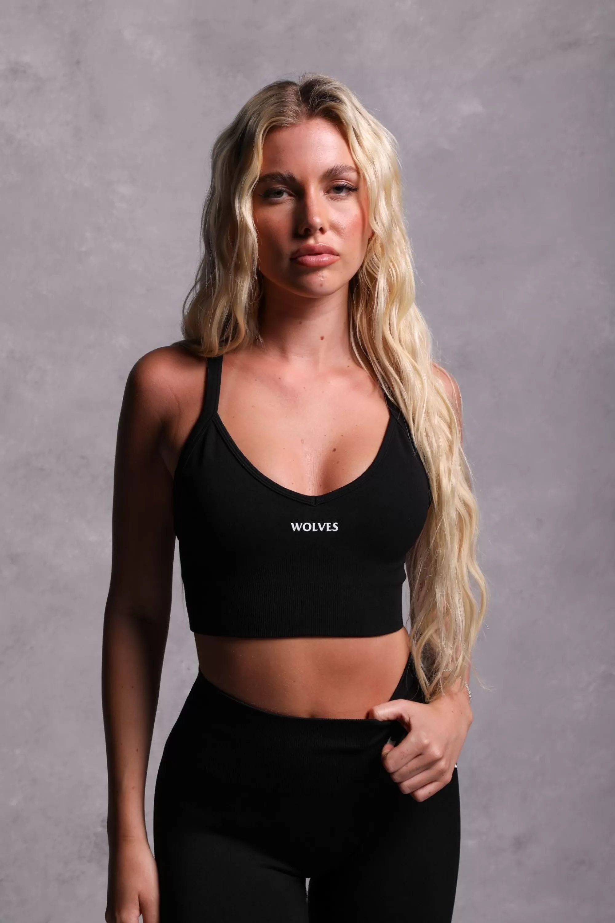Clearance Hardcore "Everson Seamless" Sierra Bra In Black Women Bras