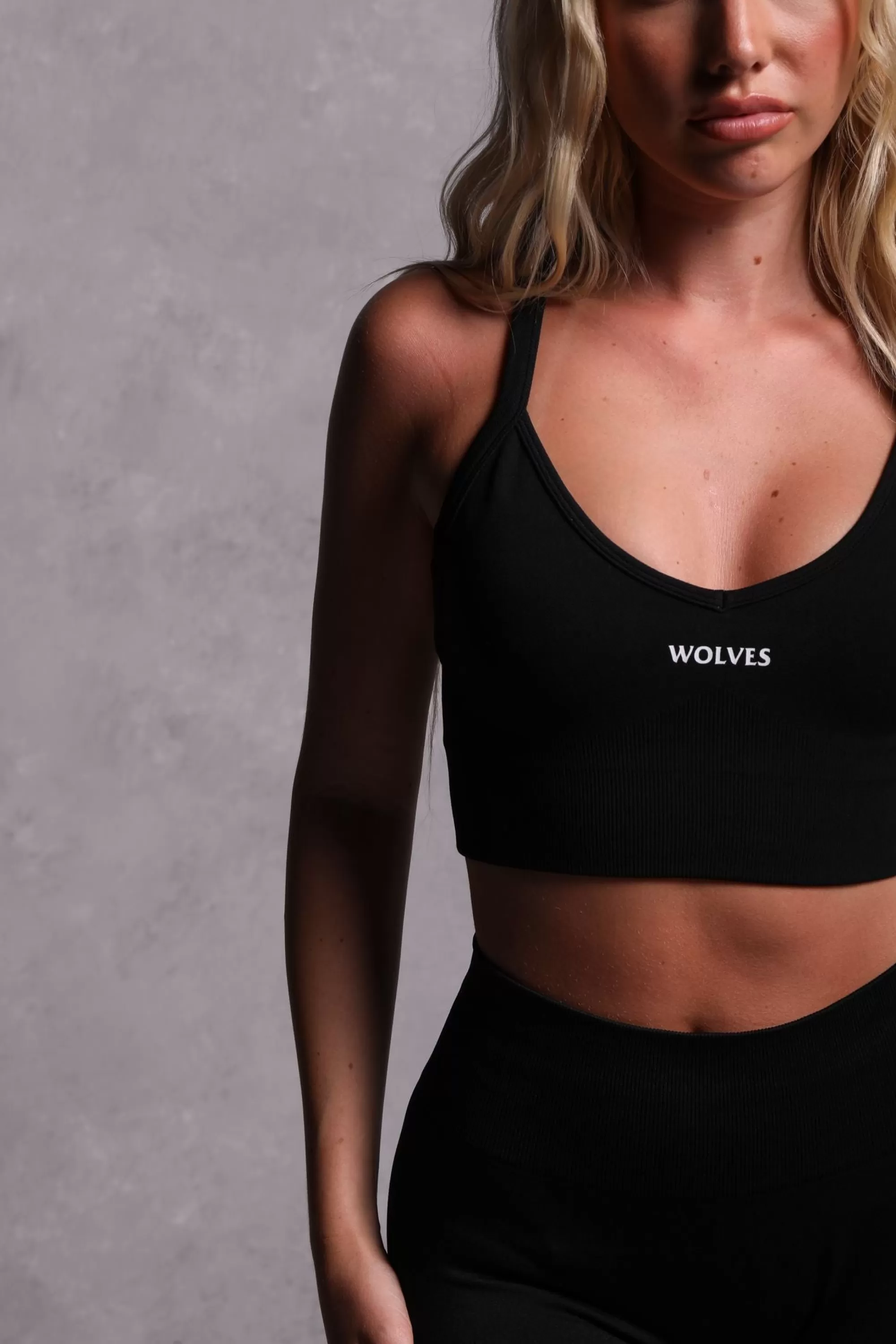 Clearance Hardcore "Everson Seamless" Sierra Bra In Black Women Bras
