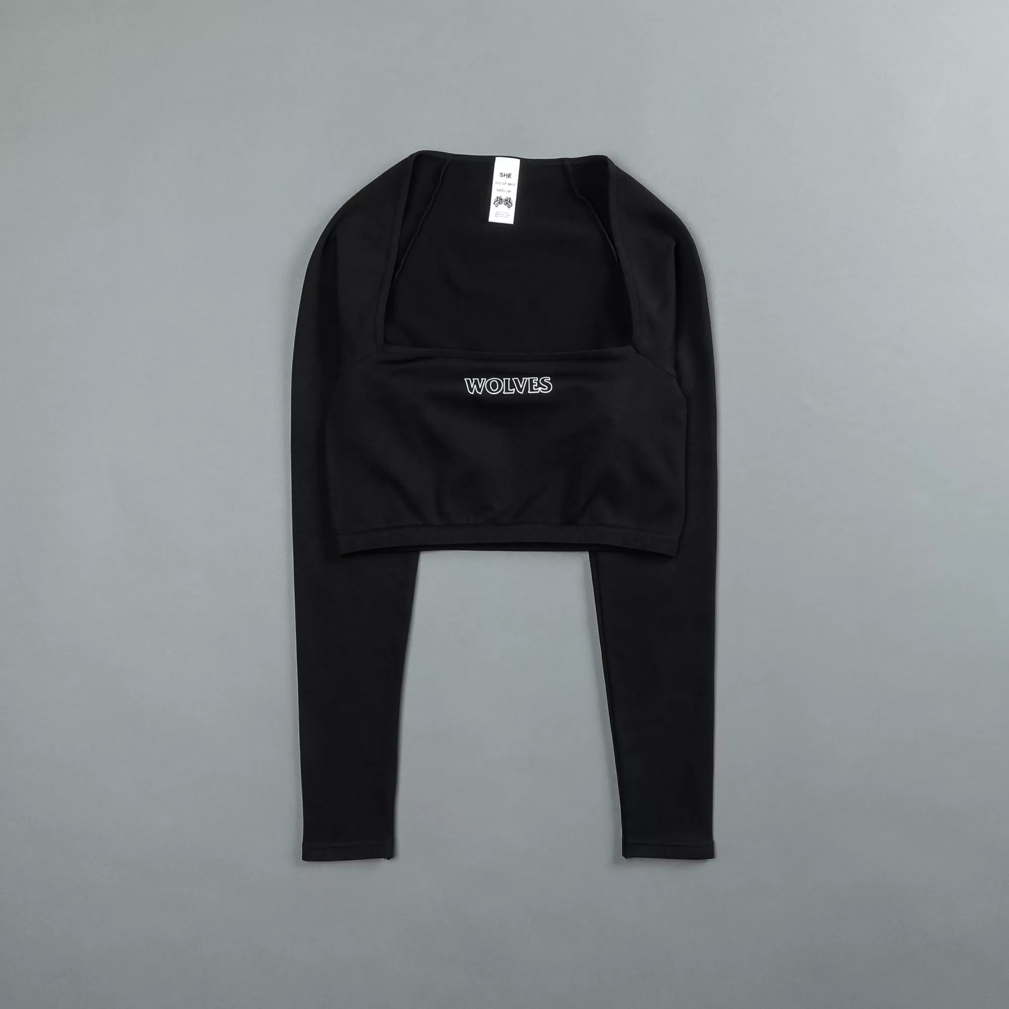 Hot Hardcore L/S "Everson Sage Seamless" Top In Black Women Tops
