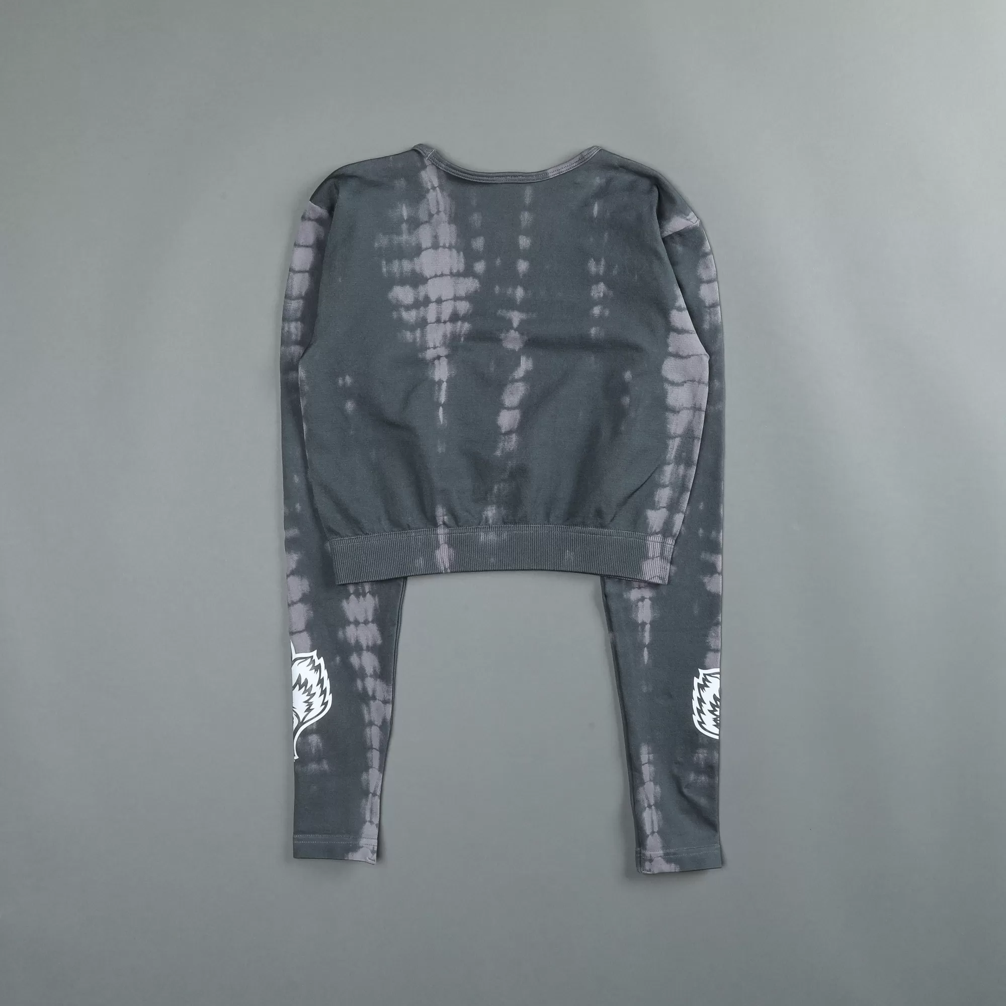 Discount Hardcore L/S "Everson Seamless" Top In Pearl Gray Serpent Women Seamless