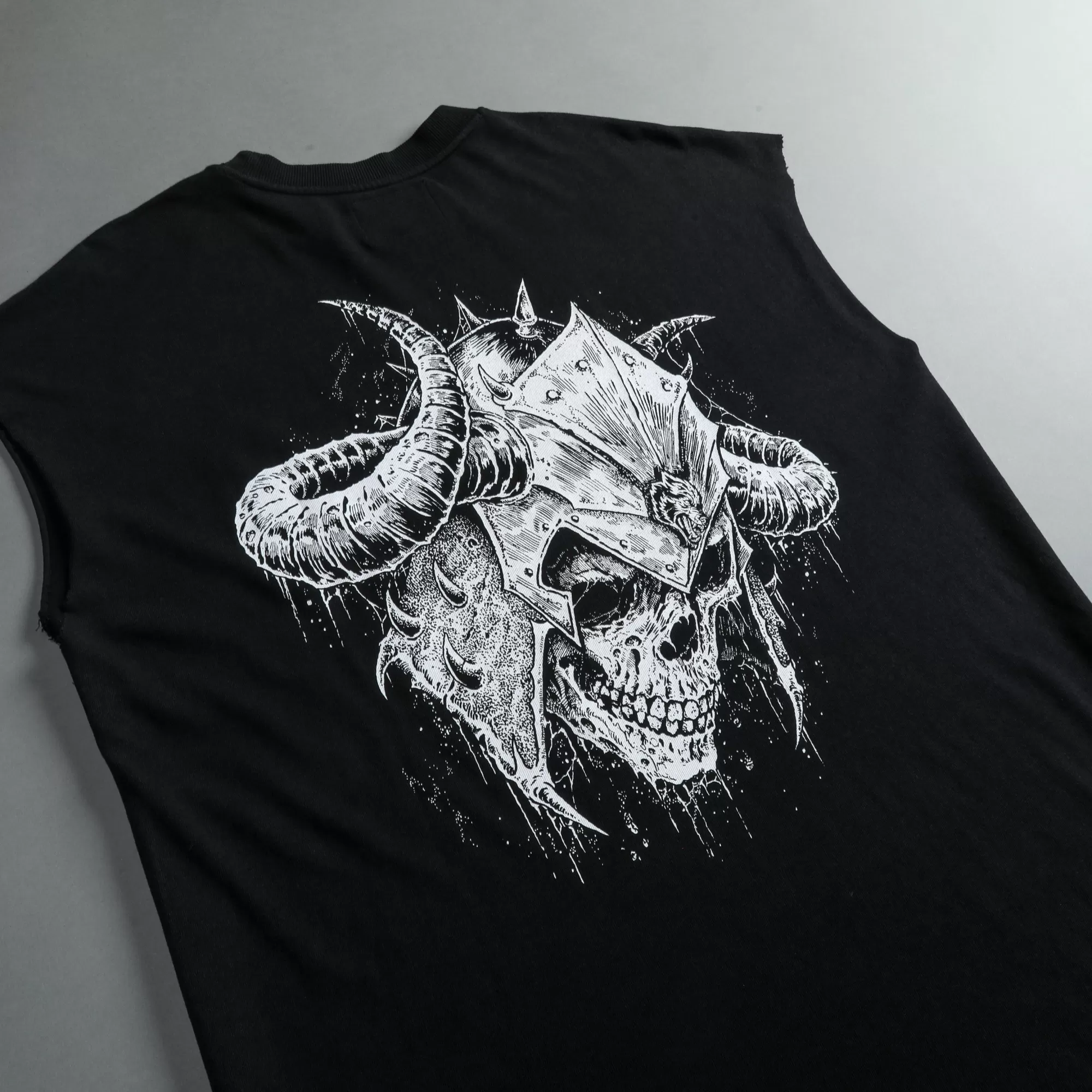 Clearance House Of Wolves "Premium Vintage" Pocket Muscle Tee In Black Men Tanks/Muscle Tees