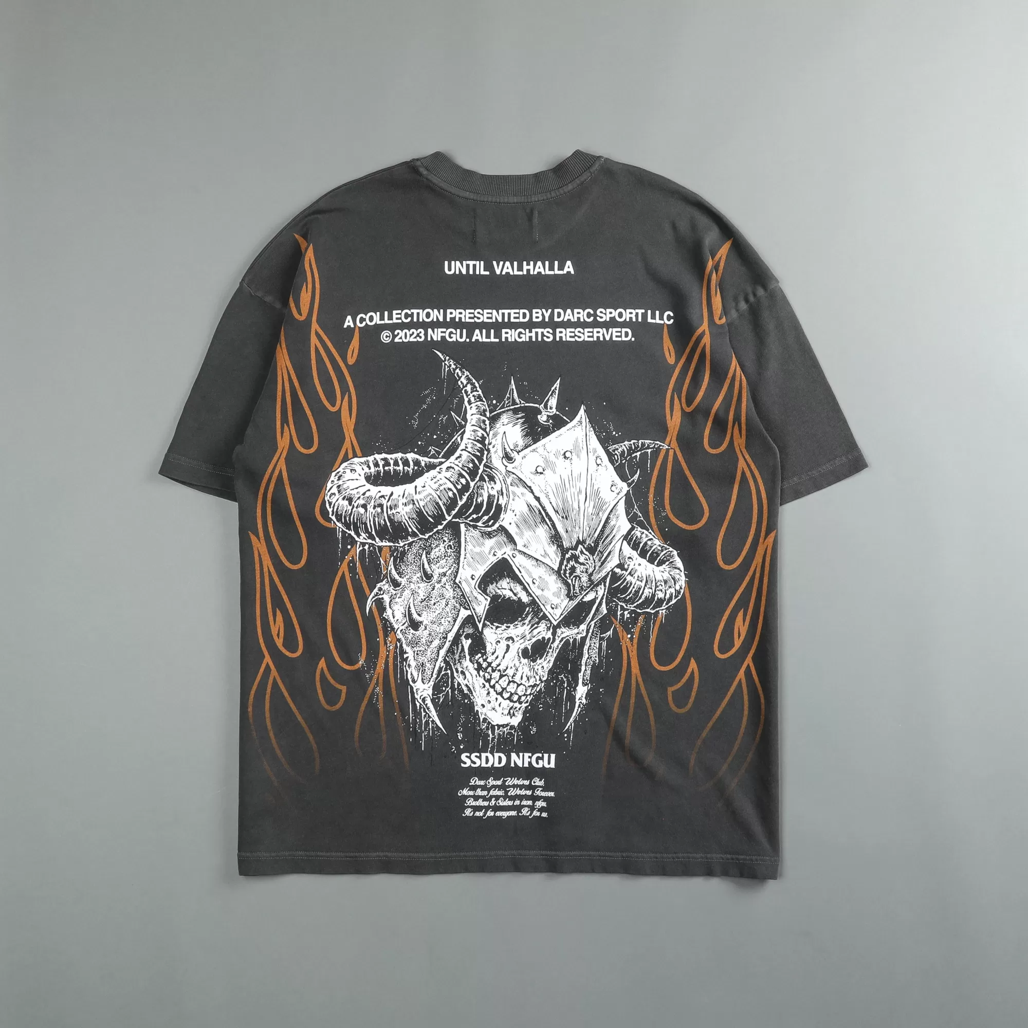 Flash Sale House Of Wolves V2 "Premium" Oversized Unisex Tee In Wolf Gray Men Premium/Oversized Tees