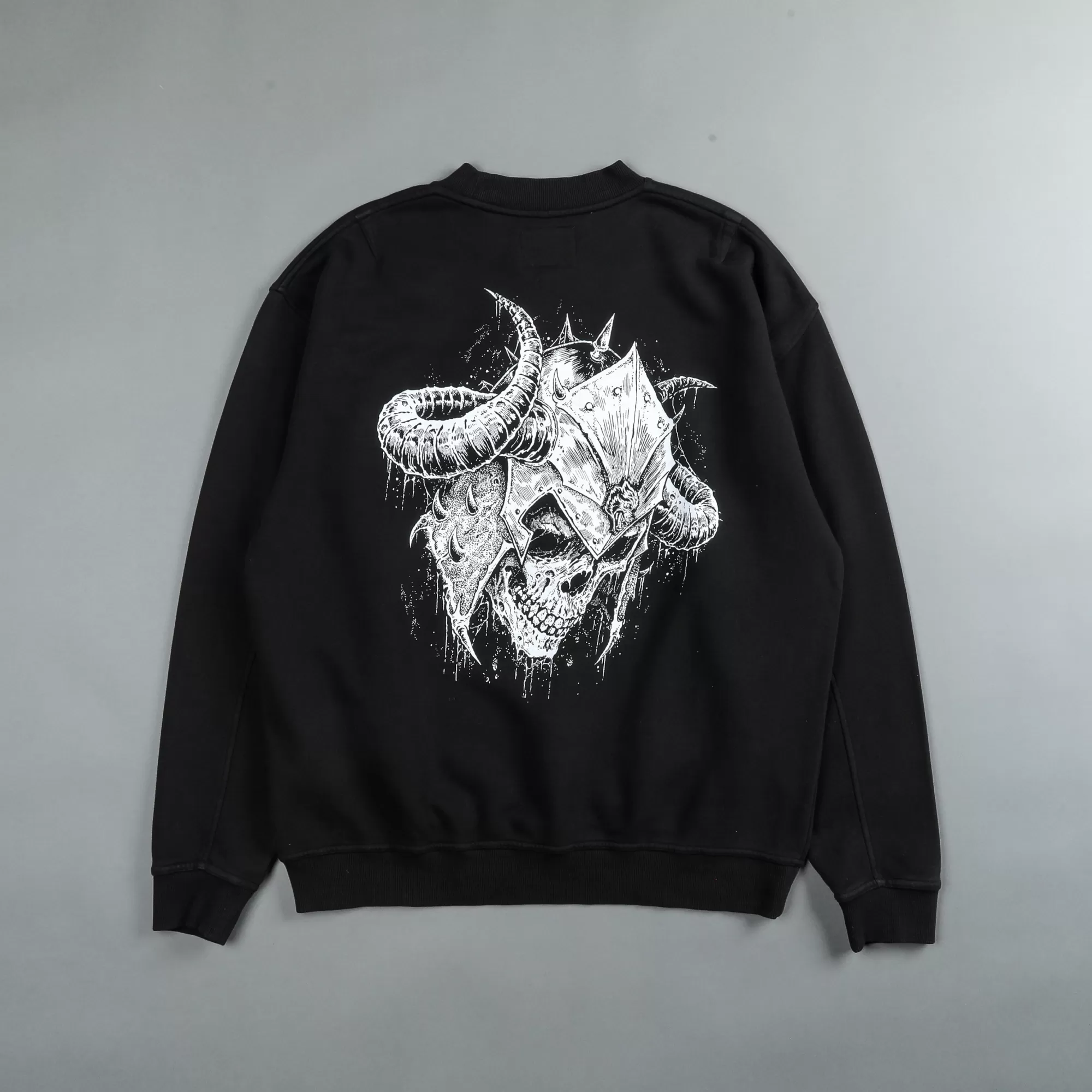 Clearance House Of Wolves "Vintage Cornell" Crewneck In Black Men Crewnecks