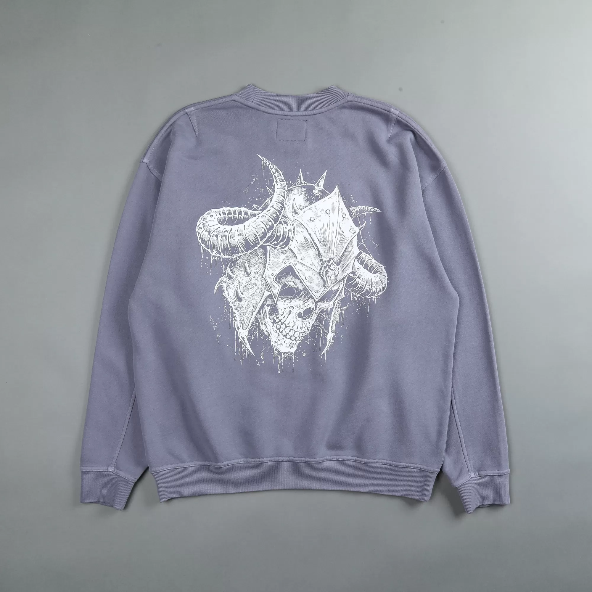Shop House Of Wolves "Vintage Cornell" Crewneck In Norse Purple Men Crewnecks
