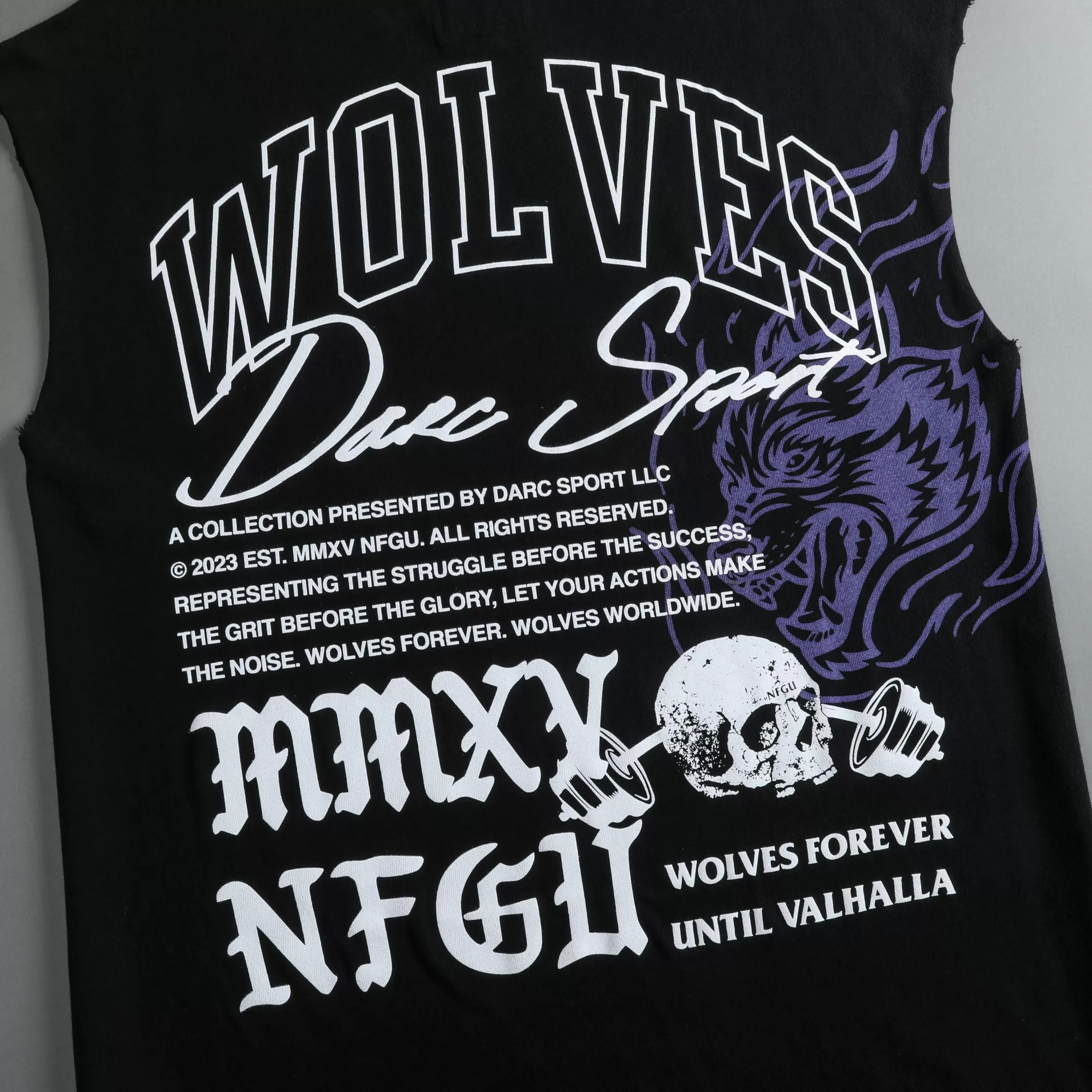 Discount In Bones "Premium Vintage" Muscle Tee In Black Men Tanks/Muscle Tees