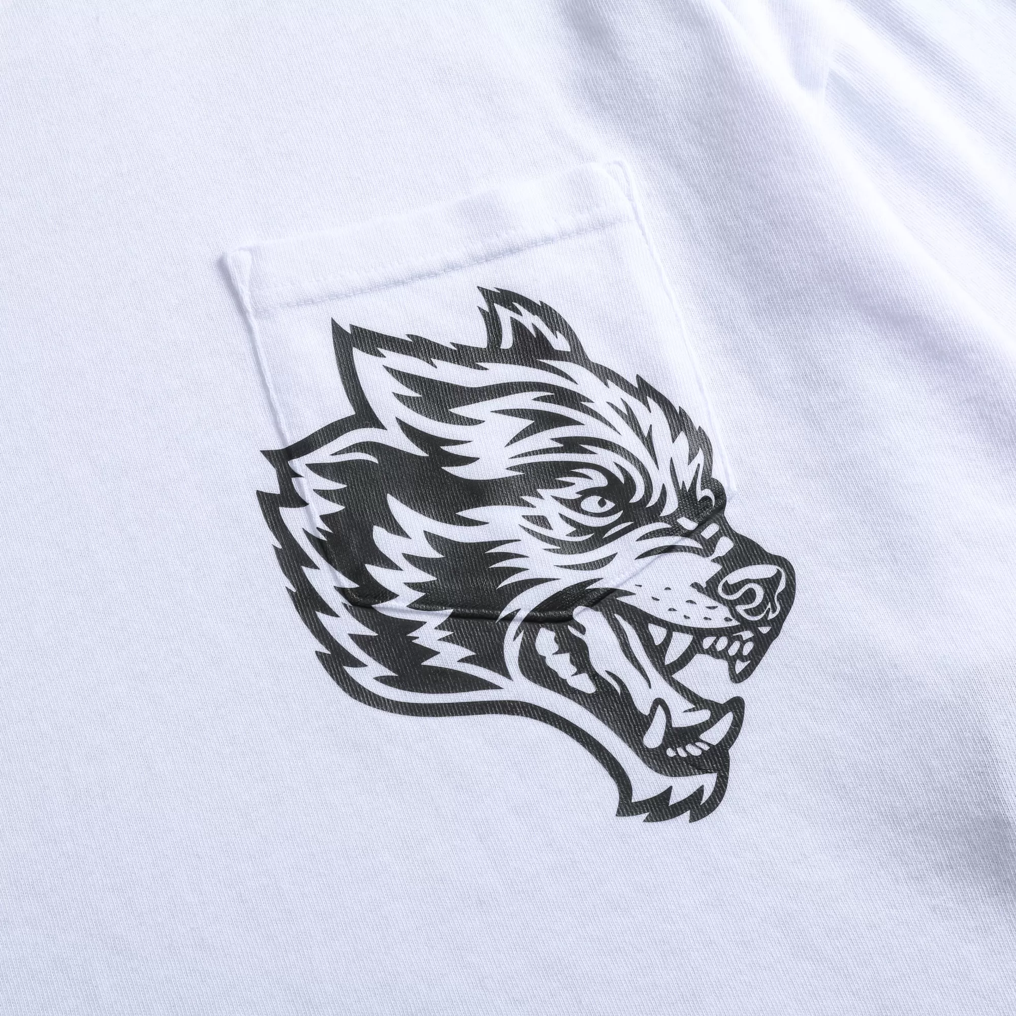 Online In Our Heart "Premium" Oversized (Cropped) Pocket Tee In White Women Tops