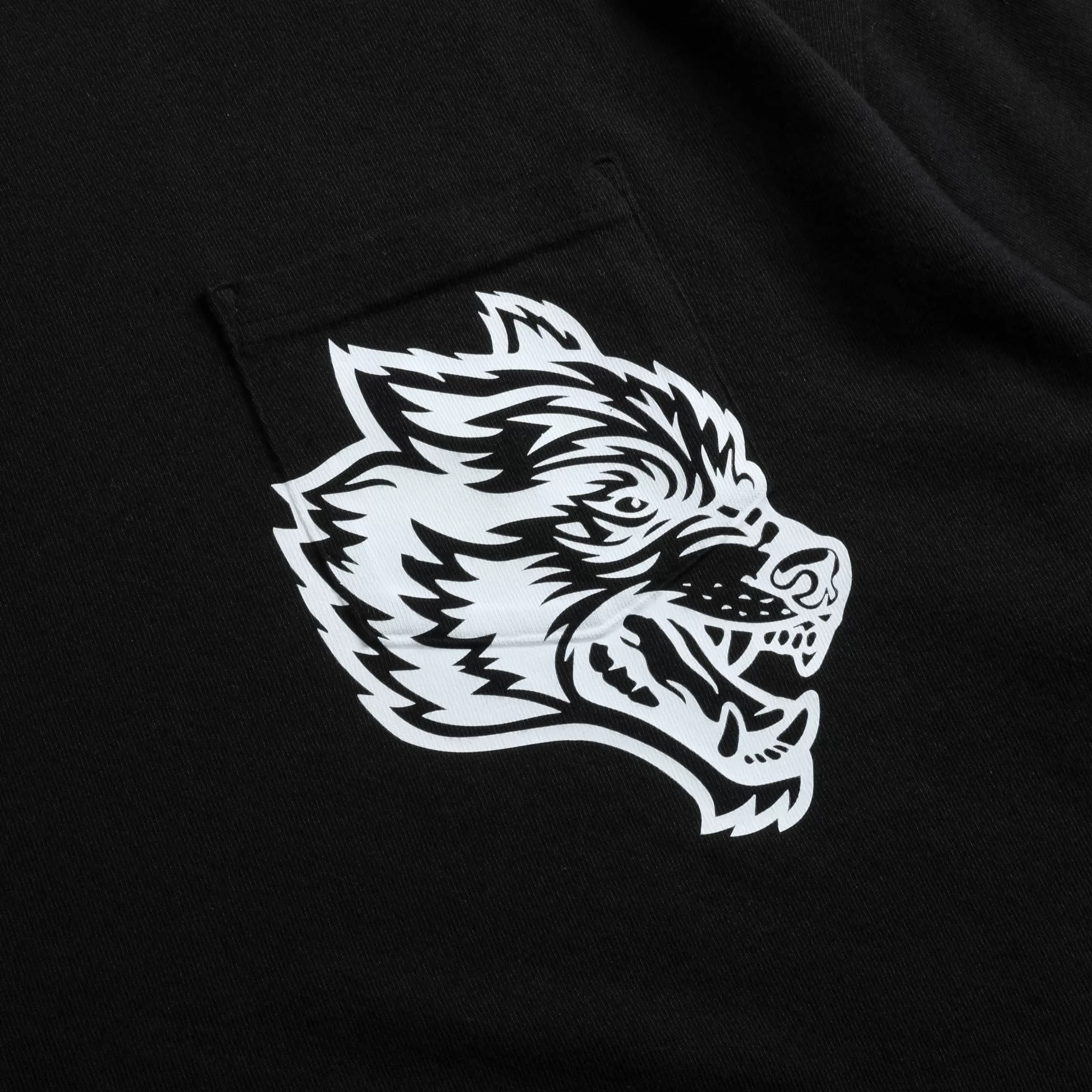 Fashion In Our Heart "Premium Vintage" Oversized (Cropped) Pocket Tee In Black Women Tops