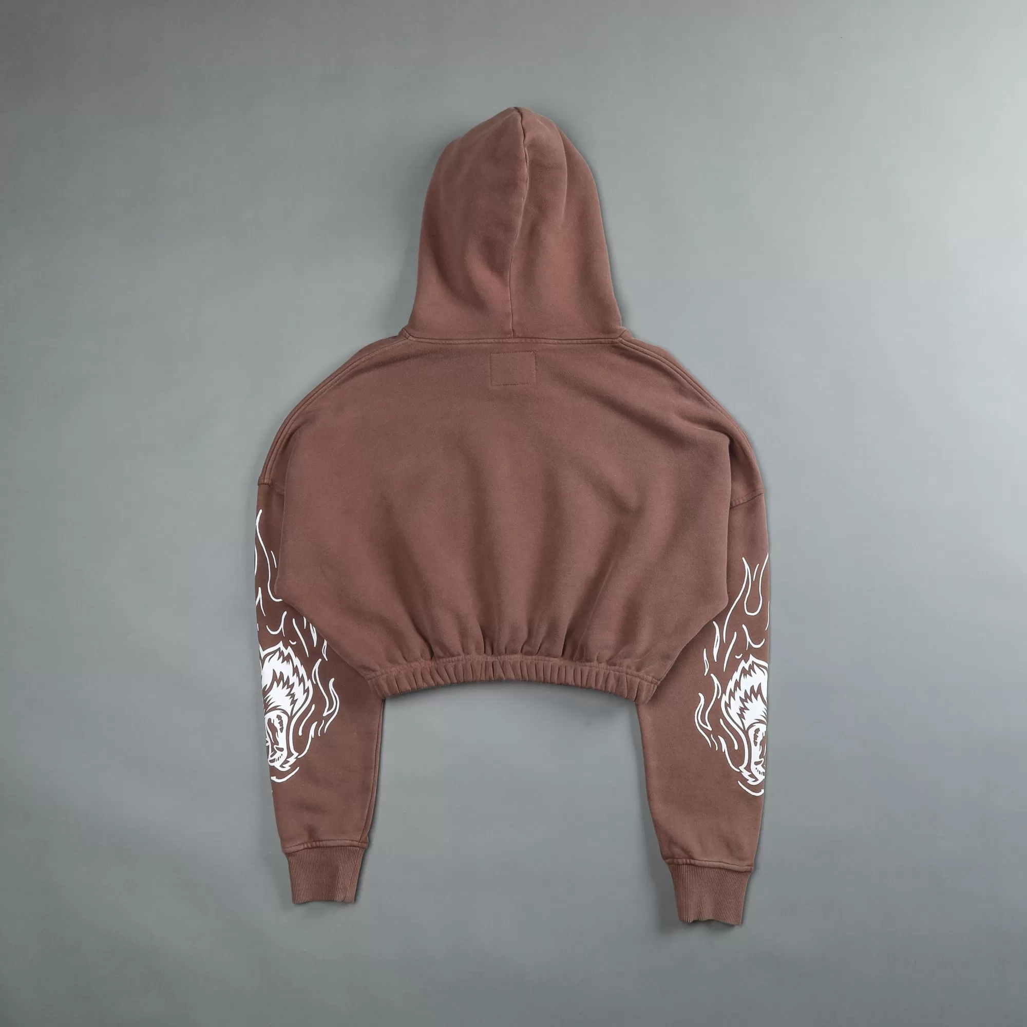 Store In The Fire "Vintage Mccauley" (Cropped) Hoodie In Norse Brown Women Tops