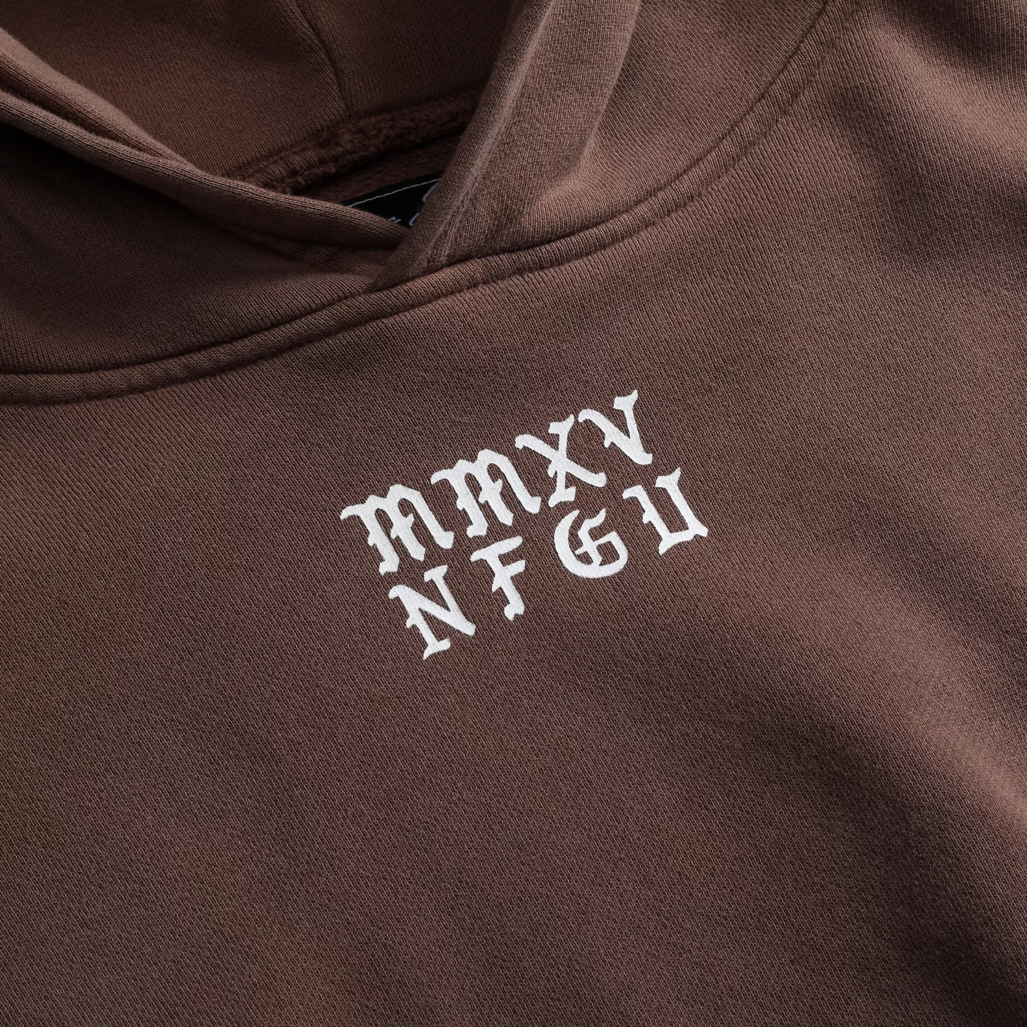 Store In The Fire "Vintage Mccauley" (Cropped) Hoodie In Norse Brown Women Tops