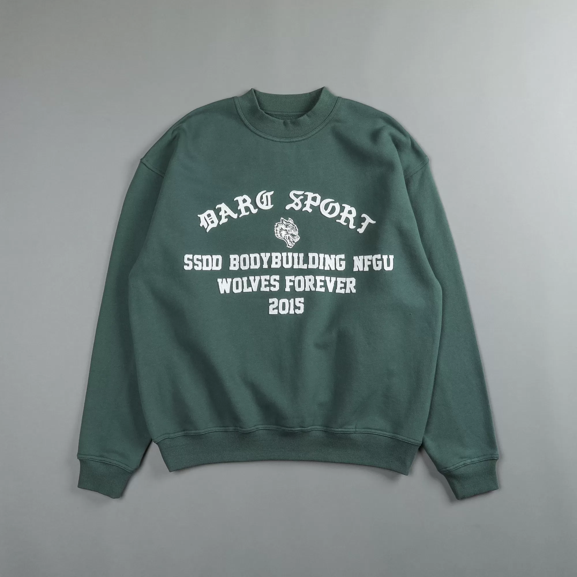 Discount In This World She "Cornell" Crewneck In Norse Green Women Tops