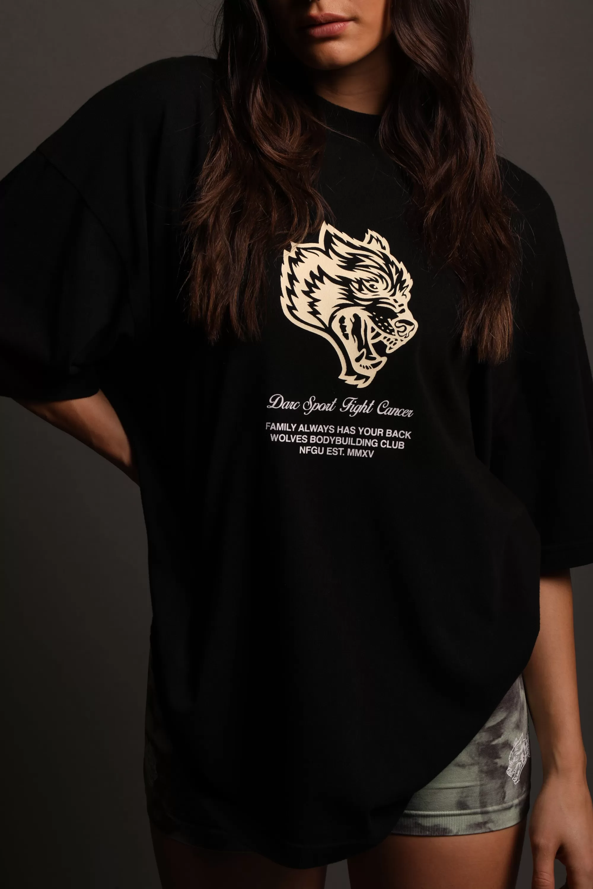 Sale Inner Strength "Premium" Oversized Unisex Tee In Black Women Tops