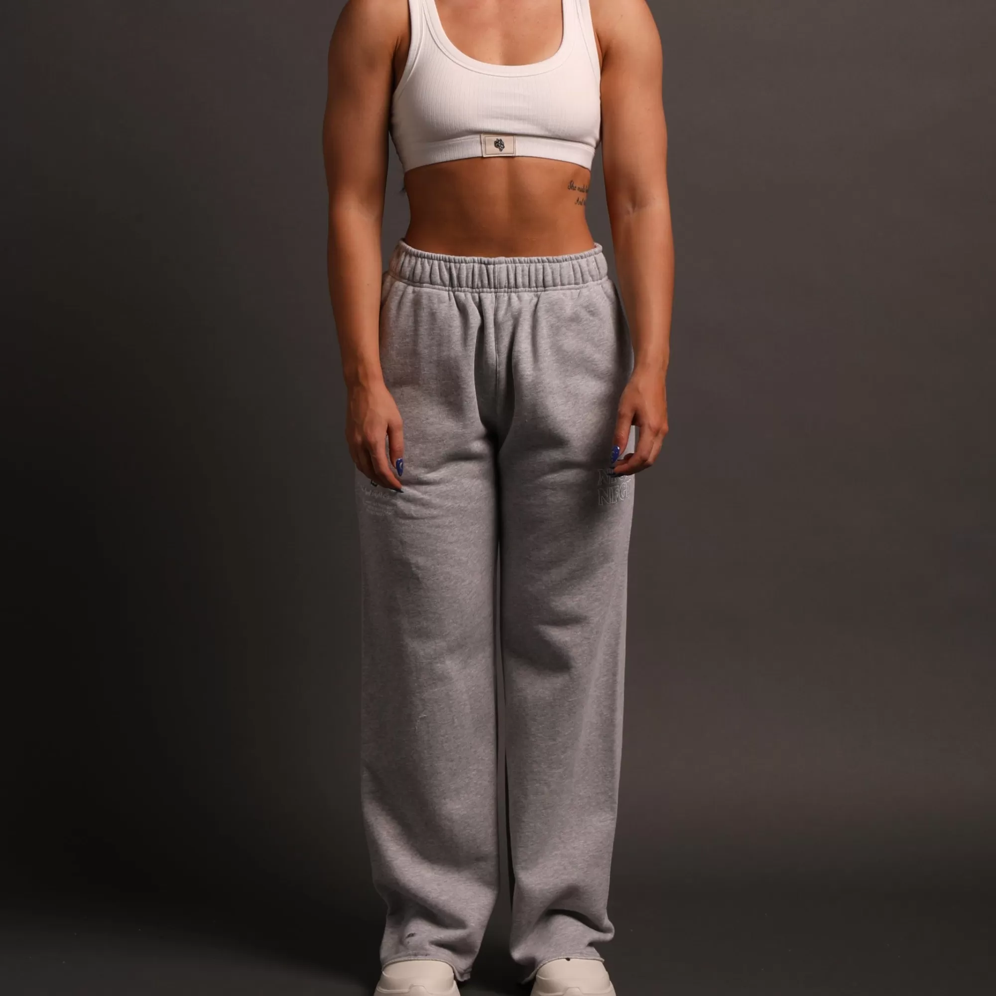 Sale Inner Strength She Big Cozy Sweats In Light Athletic Gray Women Bottoms