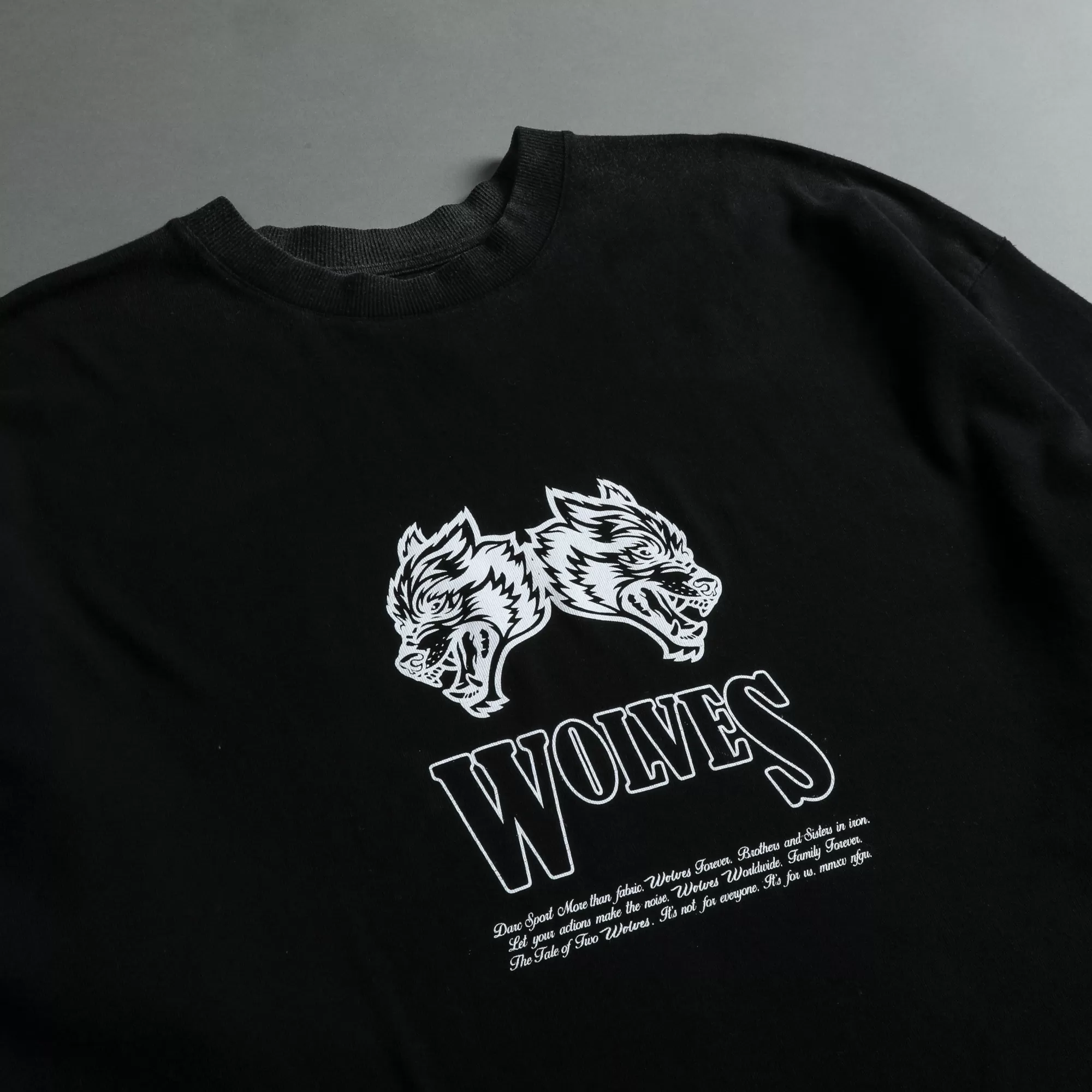 Shop Moth To A Flame "Premium Vintage" Oversized Unisex Tee In Black/White Men Premium/Oversized Tees