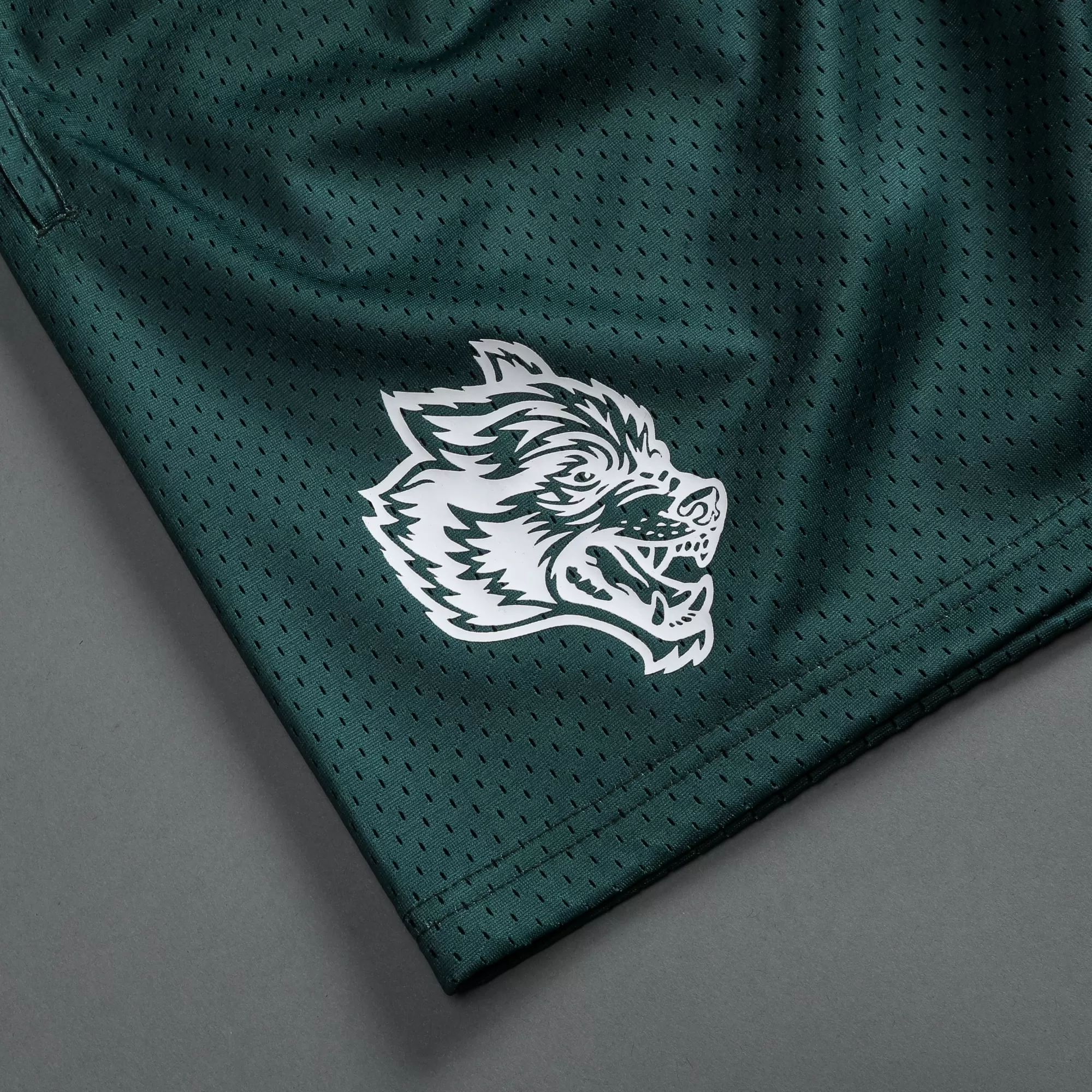 Shop Nfgu Until Valhalla 5" Mesh Shorts In Norse Green Men Shorts