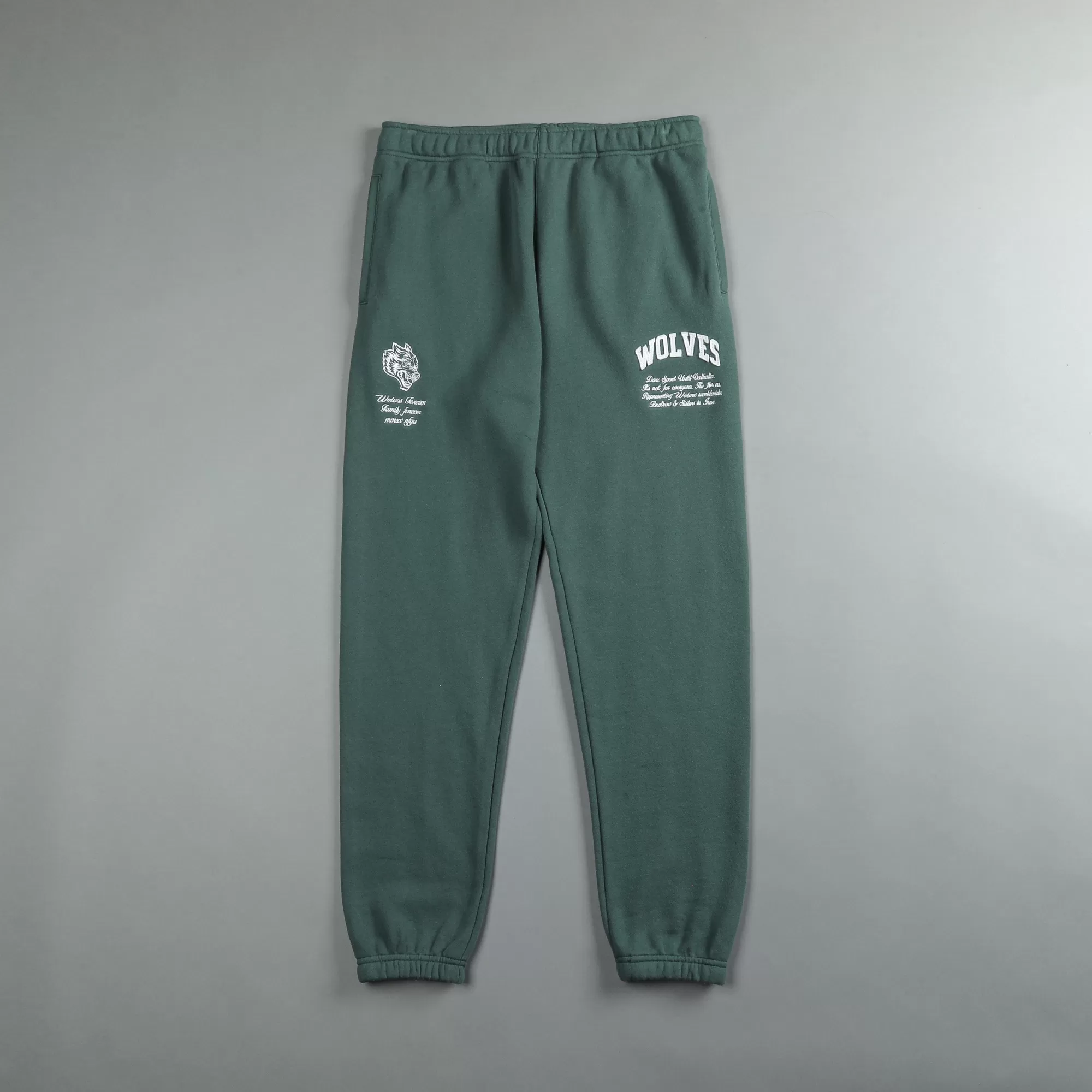 Discount Our Way Premium Post Lounge Sweats In Norse Green Men Pants