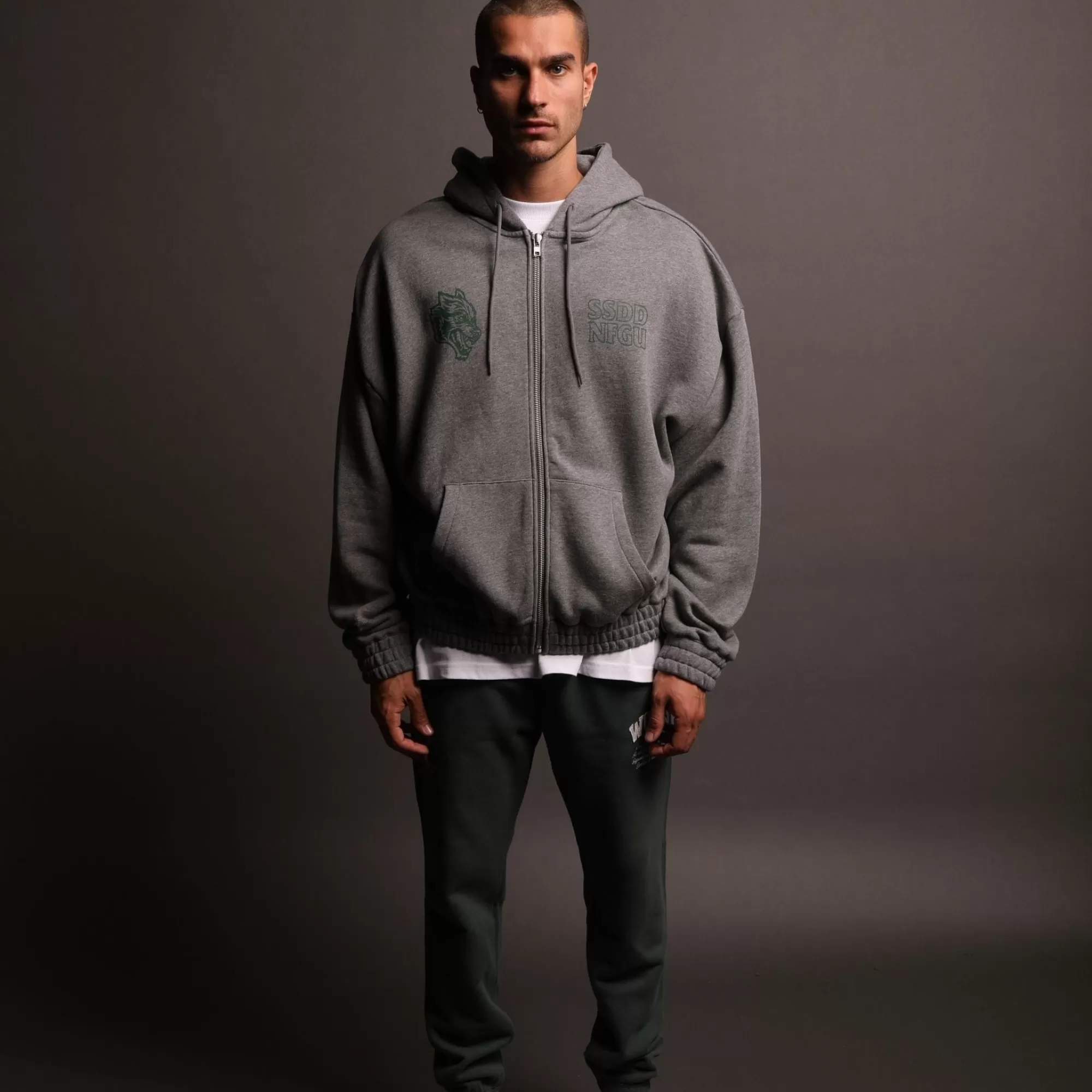 Discount Our Way Premium Post Lounge Sweats In Norse Green Men Pants