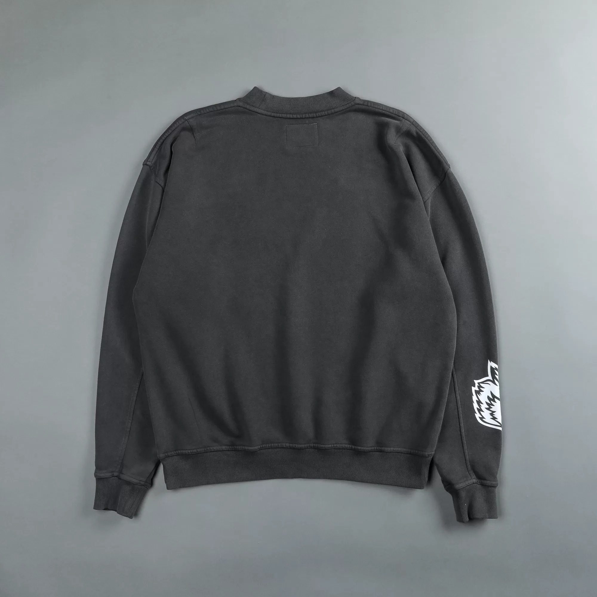 New Sewn Together "Vintage Cornell" She Crewneck In Wolf Gray Women Tops