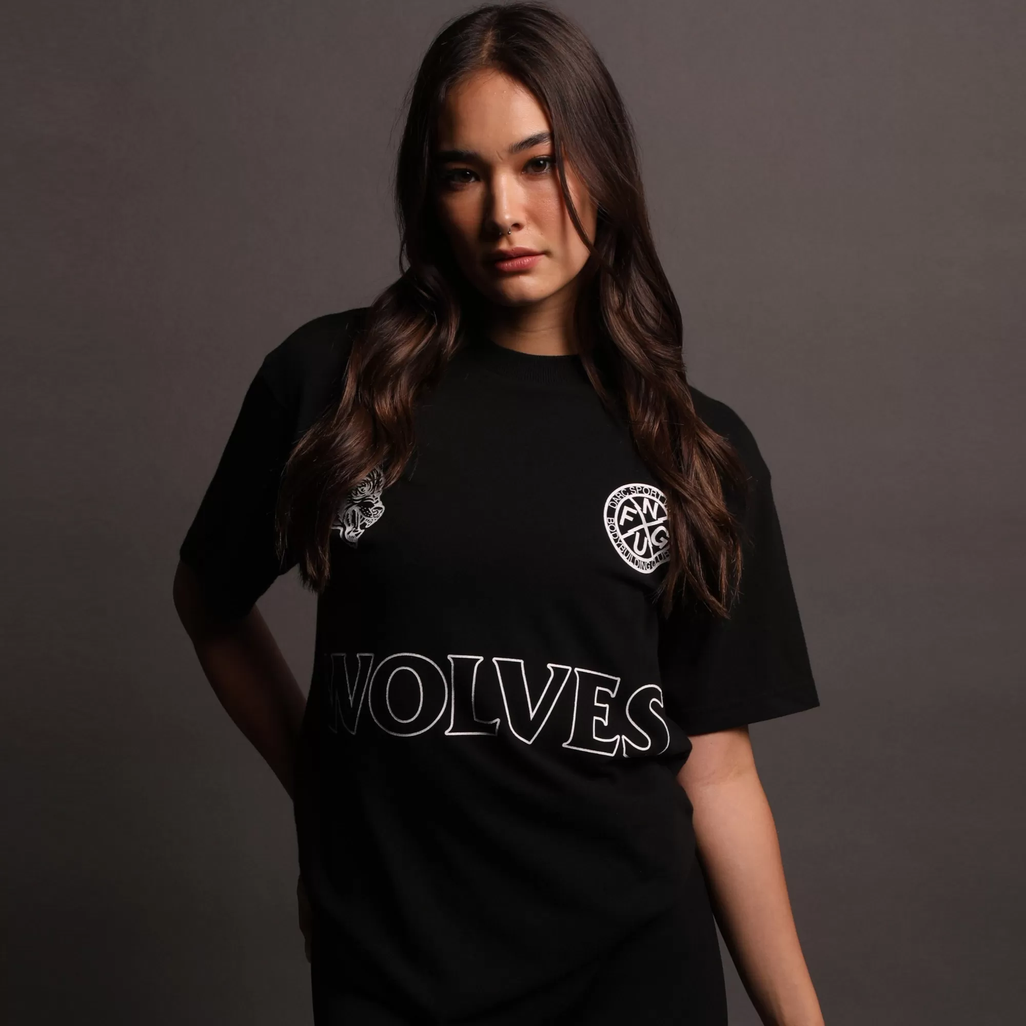 Cheap She'S Hardcore "Premium Classic" Tee In Black Women Tops