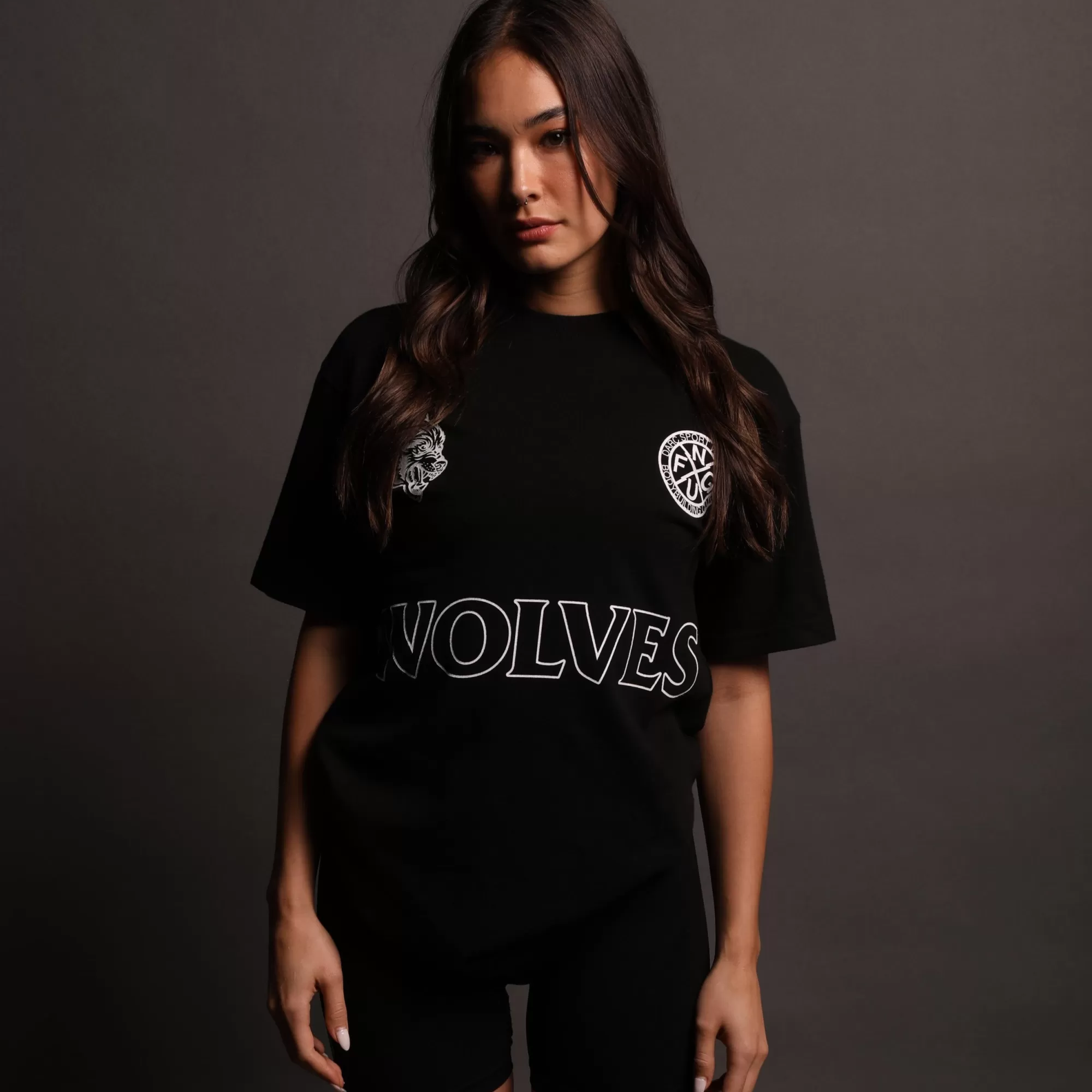 Cheap She'S Hardcore "Premium Classic" Tee In Black Women Tops