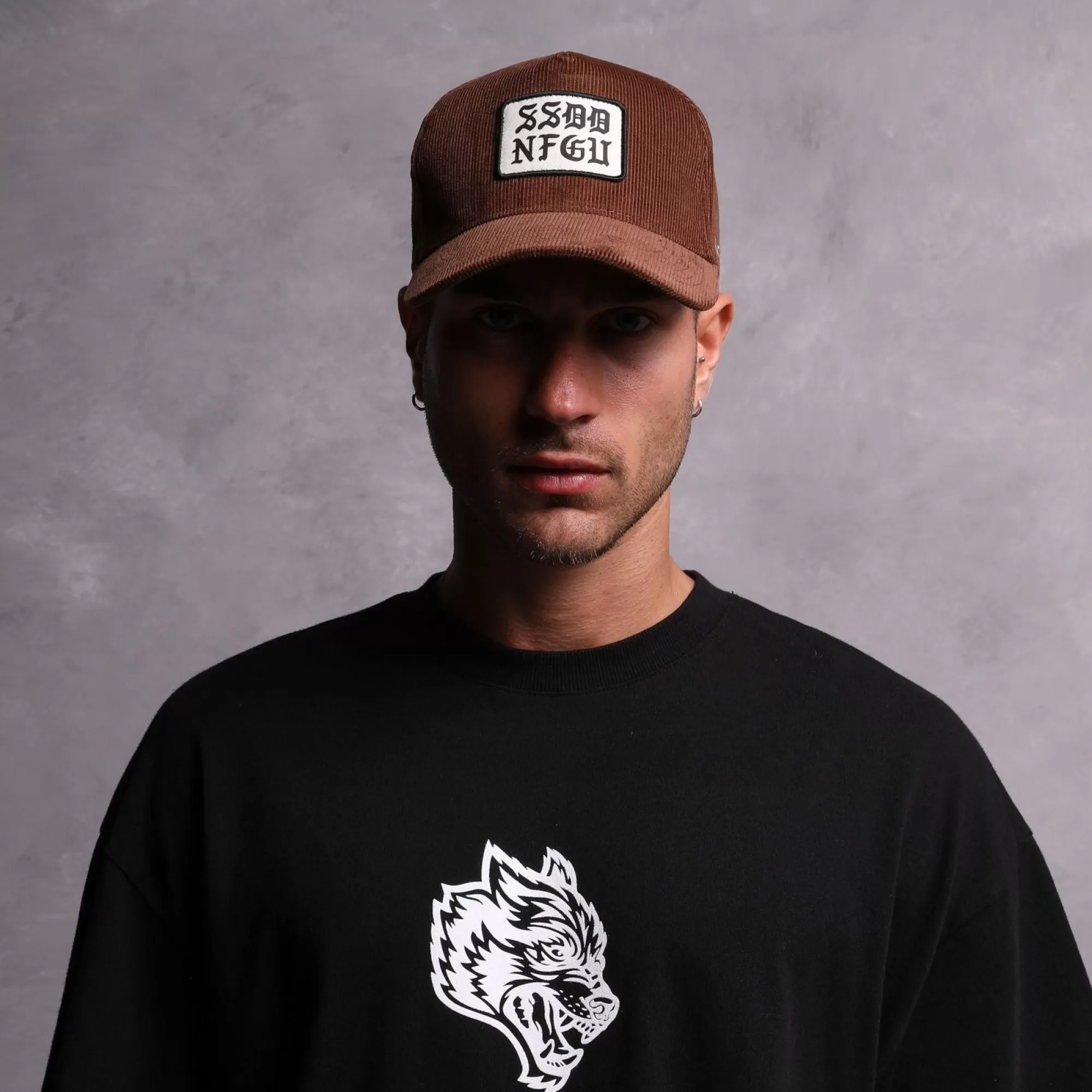Sale Ssdd Corduroy 5 Panel Hat In Norse Brown Headwear
