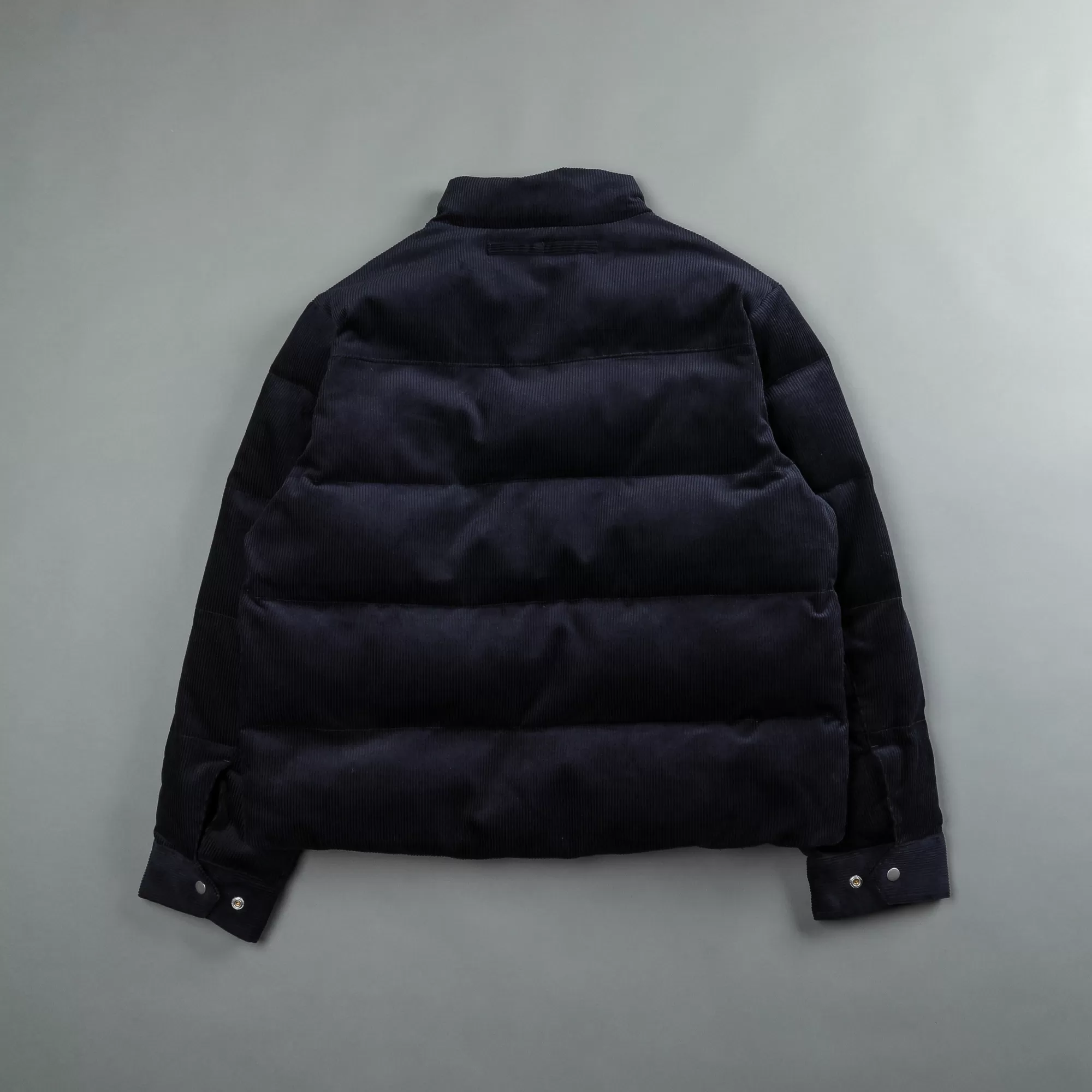 Flash Sale Ssdd Eli Corduroy Puffer Jacket In Midnight Blue Men Jackets/Outerwear