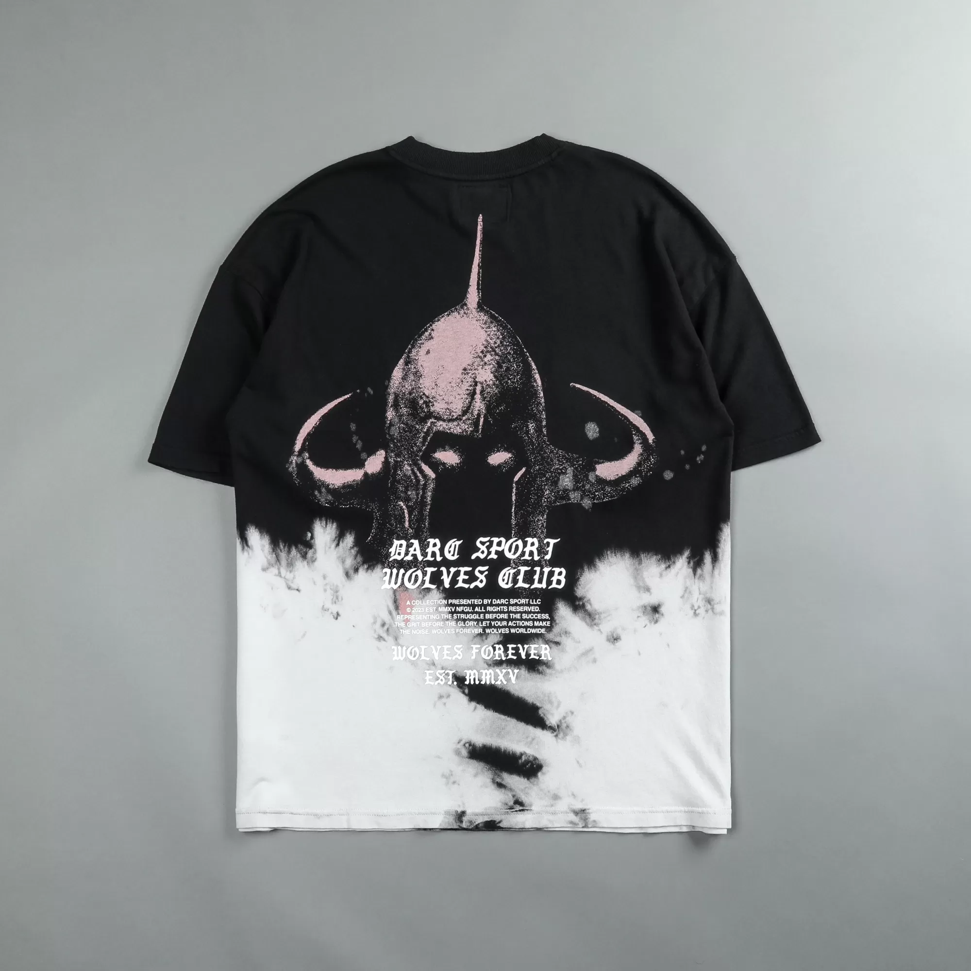 Clearance The War Within "Premium Vintage" Oversized Tee In Black Beneath Us Acid Wash Men Premium/Oversized Tees